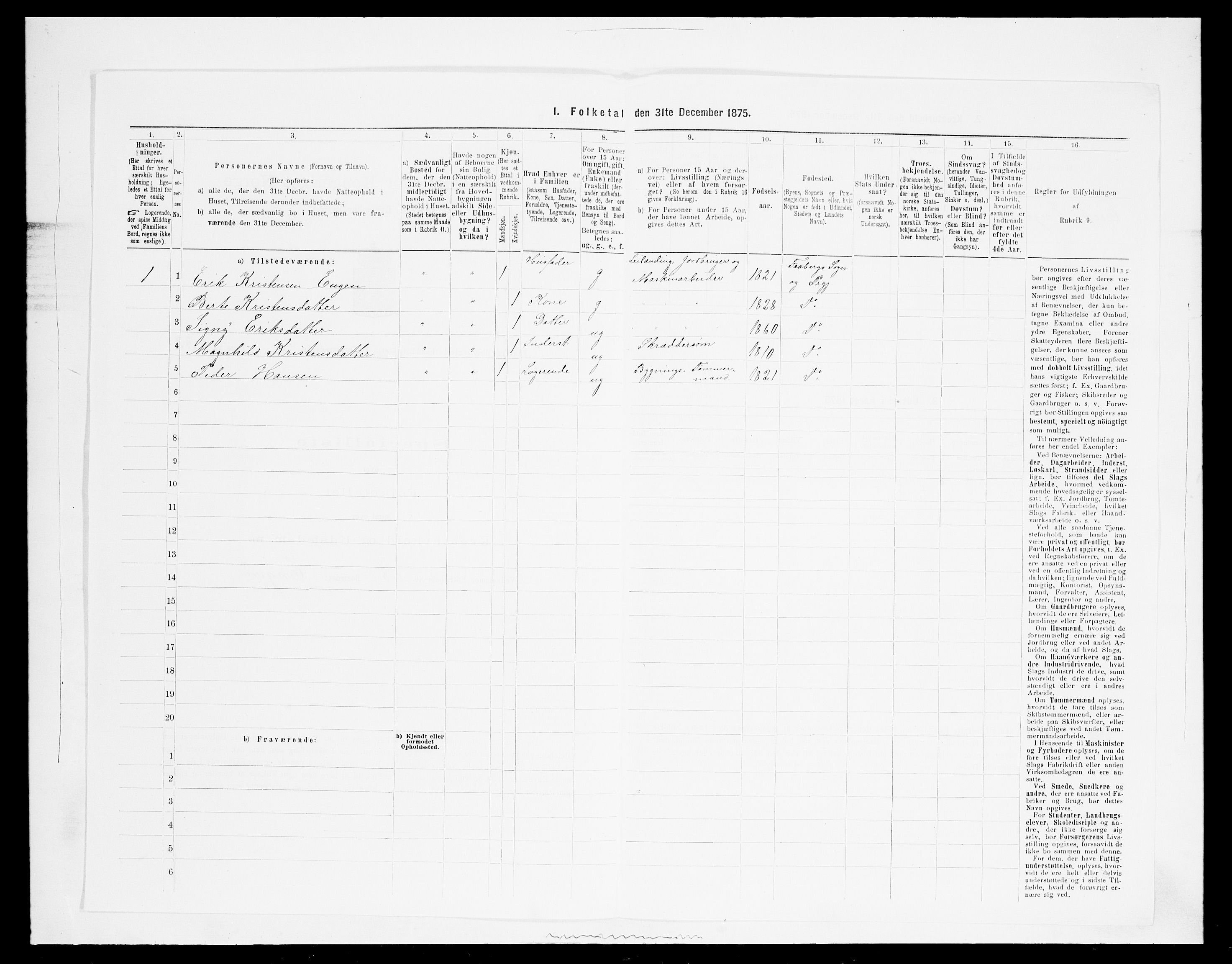 SAH, 1875 census for 0524L Fåberg/Fåberg og Lillehammer, 1875, p. 764