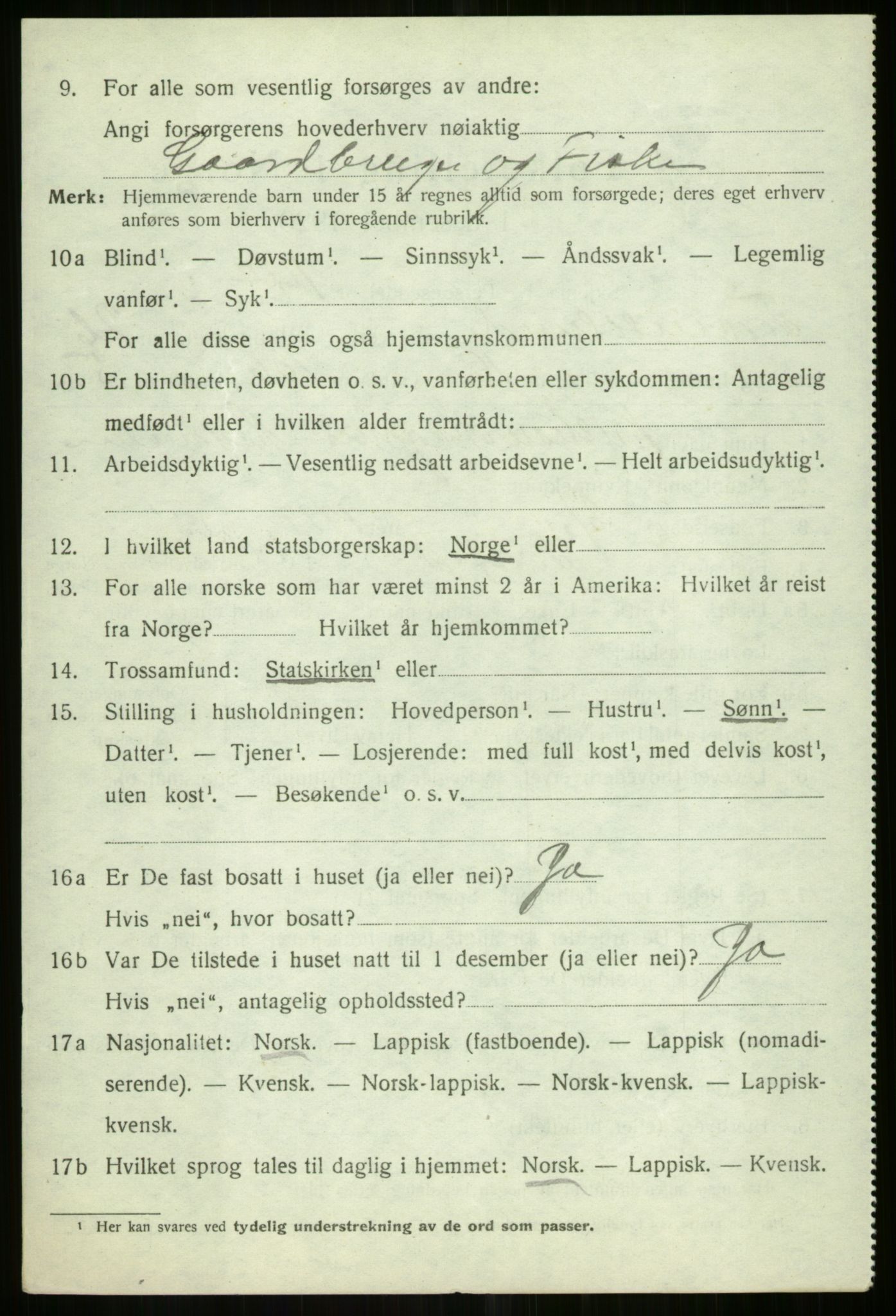 SATØ, 1920 census for Tromsøysund, 1920, p. 12475