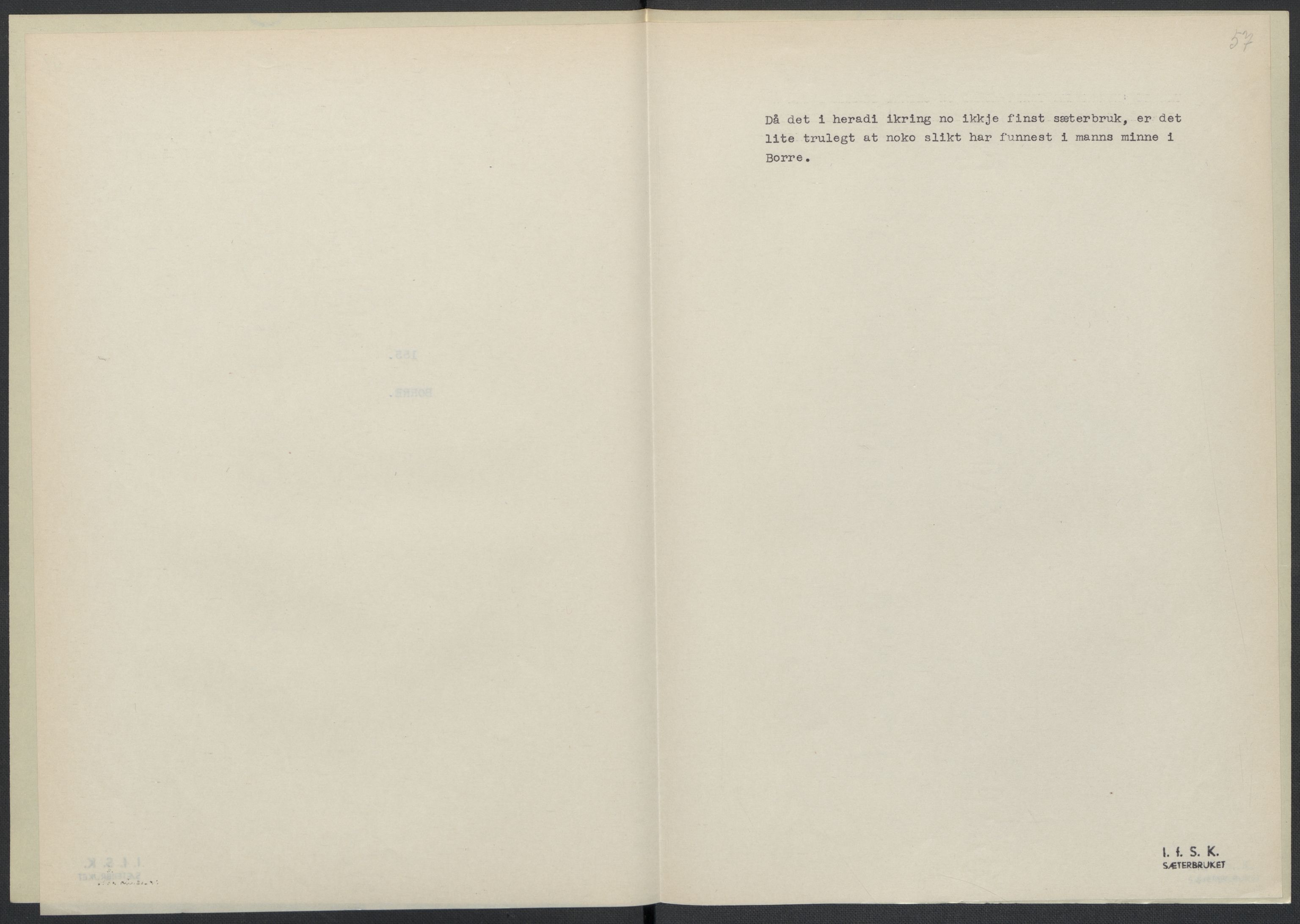 Instituttet for sammenlignende kulturforskning, AV/RA-PA-0424/F/Fc/L0006/0003: Eske B6: / Vestfold (perm XV), 1932-1935, p. 57