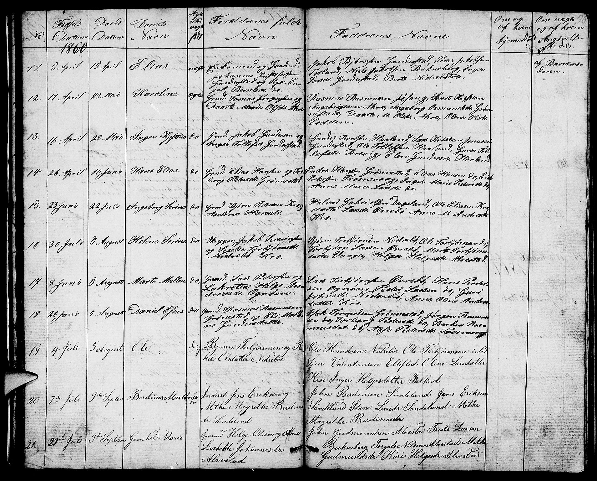 Tysvær sokneprestkontor, SAST/A -101864/H/Ha/Hab/L0001: Parish register (copy) no. B 1, 1851-1887, p. 30