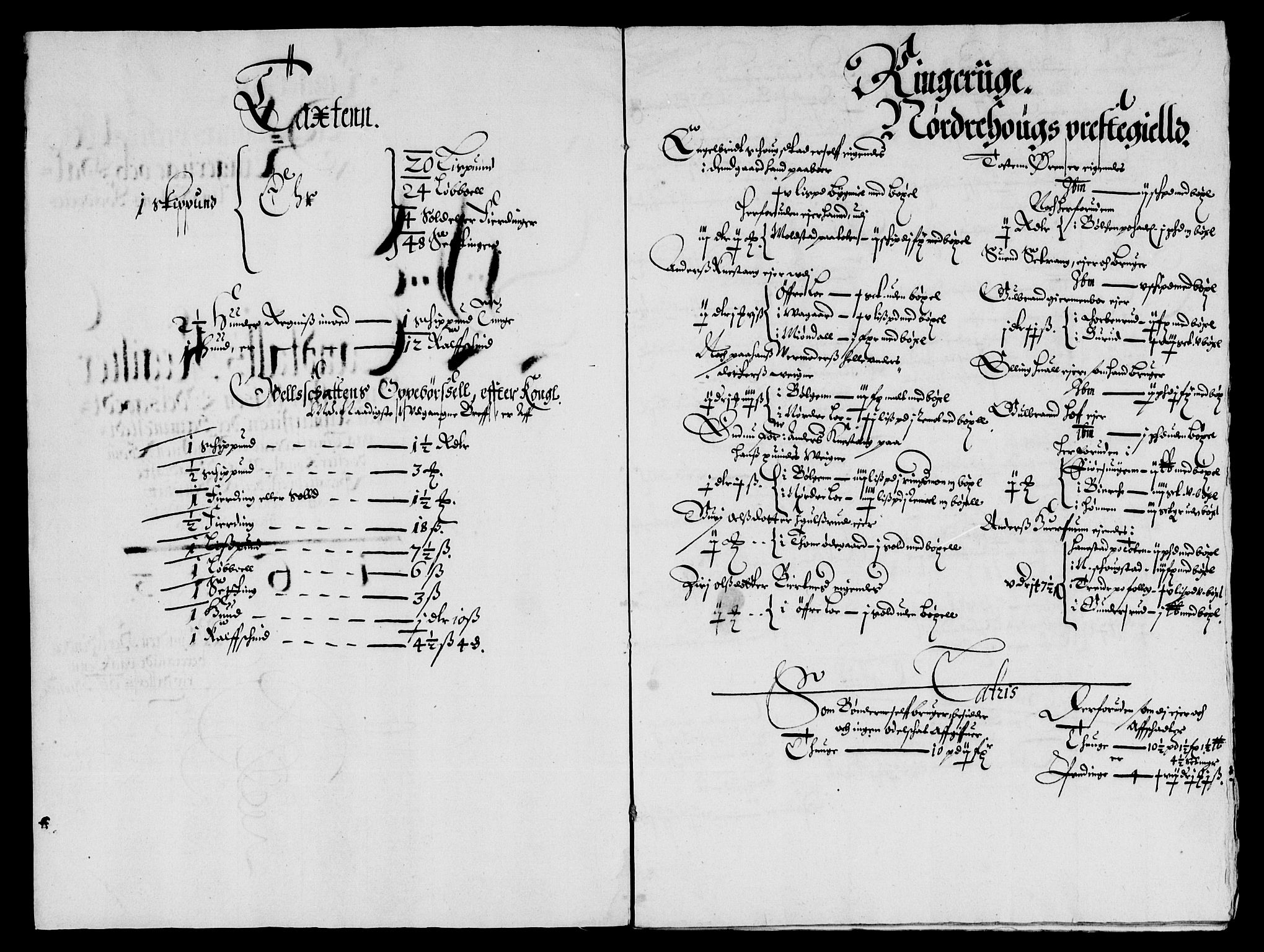 Rentekammeret inntil 1814, Reviderte regnskaper, Lensregnskaper, AV/RA-EA-5023/R/Rb/Rba/L0217: Akershus len, 1653-1654