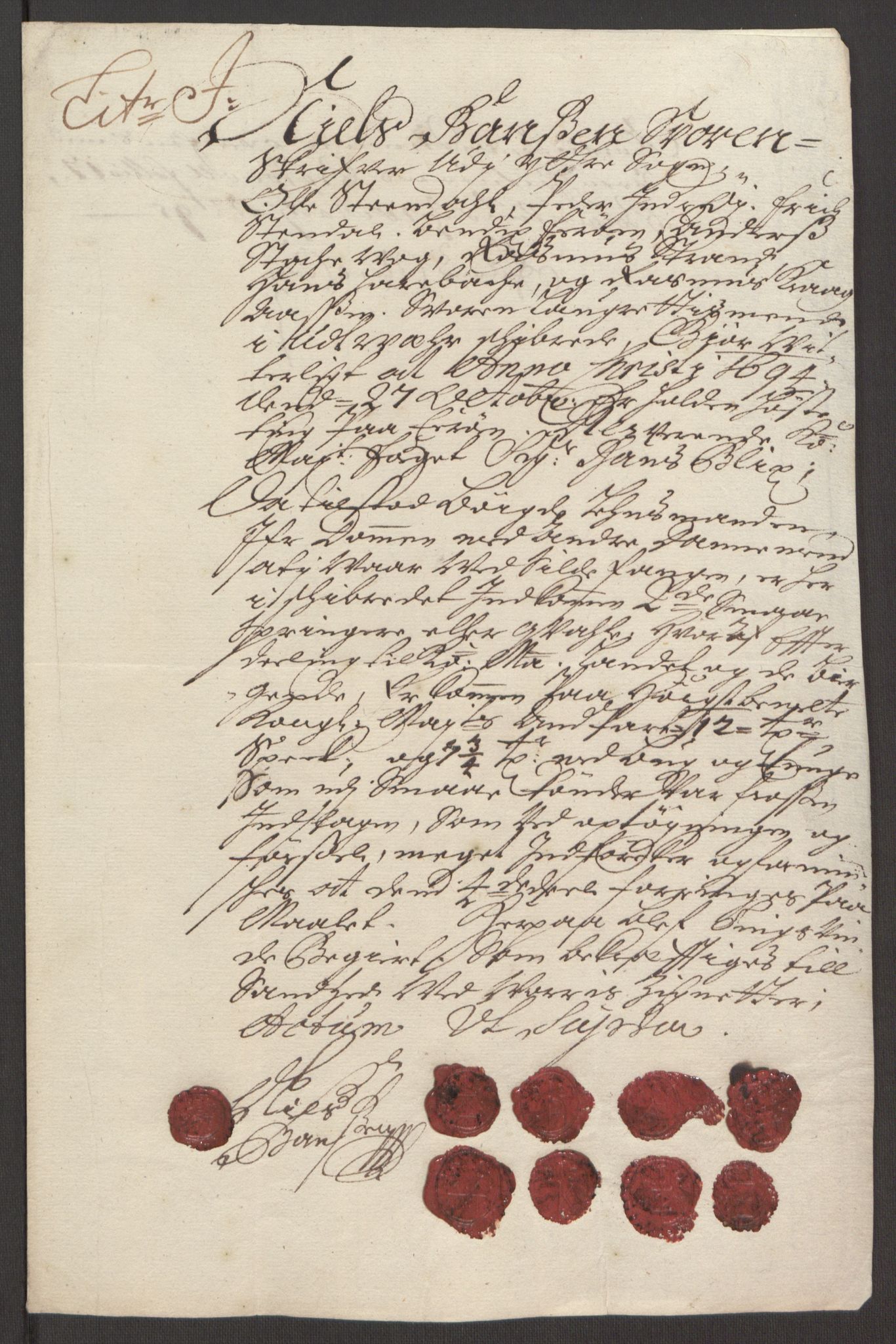 Rentekammeret inntil 1814, Reviderte regnskaper, Fogderegnskap, AV/RA-EA-4092/R52/L3307: Fogderegnskap Sogn, 1693-1694, p. 459