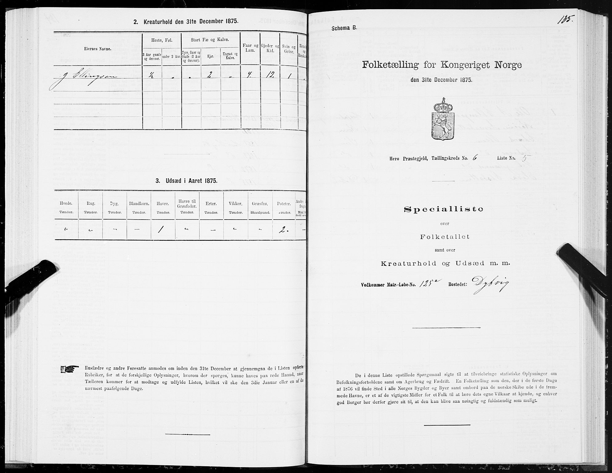 SAT, 1875 census for 1515P Herøy, 1875, p. 3135