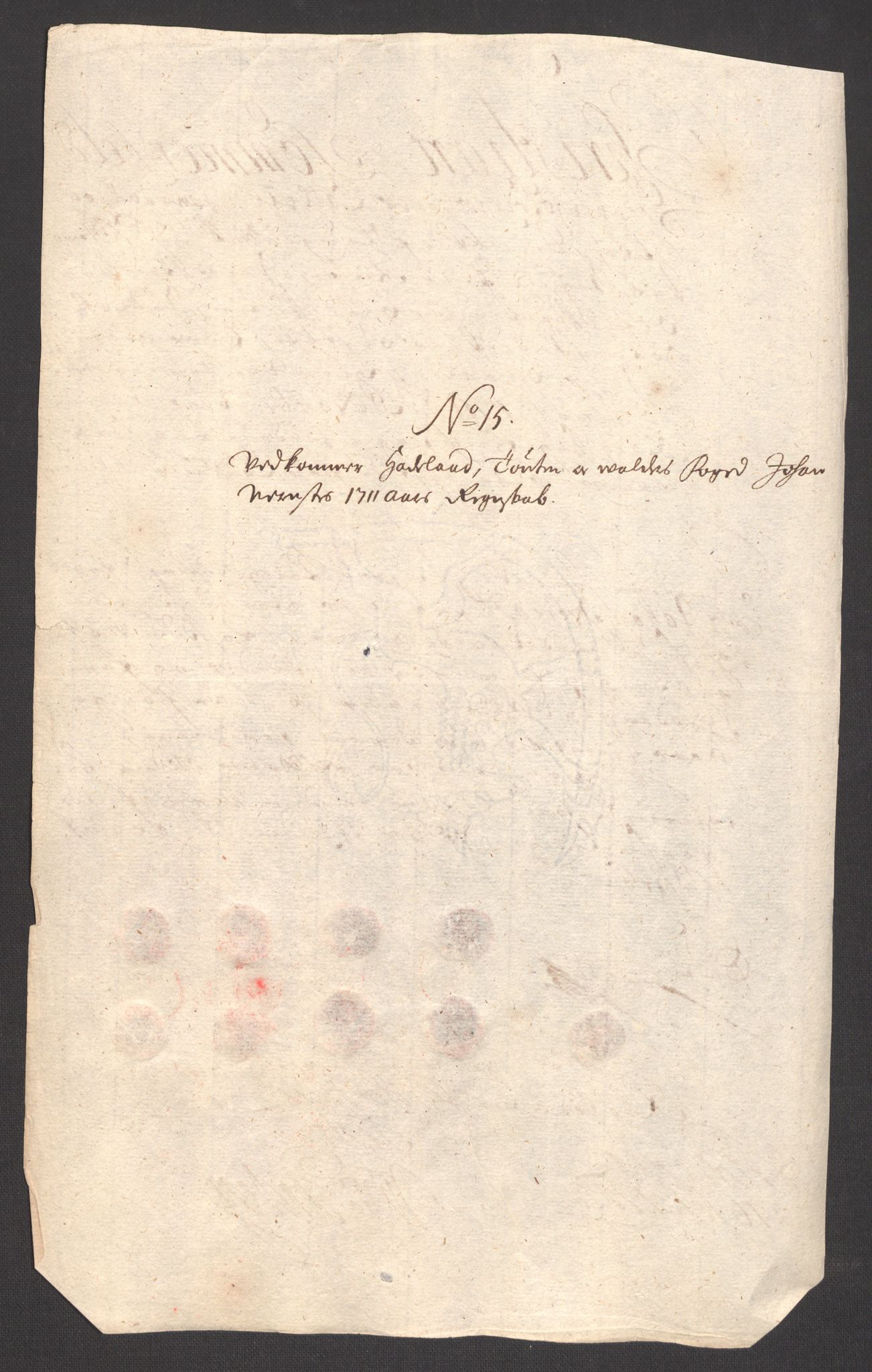 Rentekammeret inntil 1814, Reviderte regnskaper, Fogderegnskap, AV/RA-EA-4092/R18/L1308: Fogderegnskap Hadeland, Toten og Valdres, 1711, p. 478