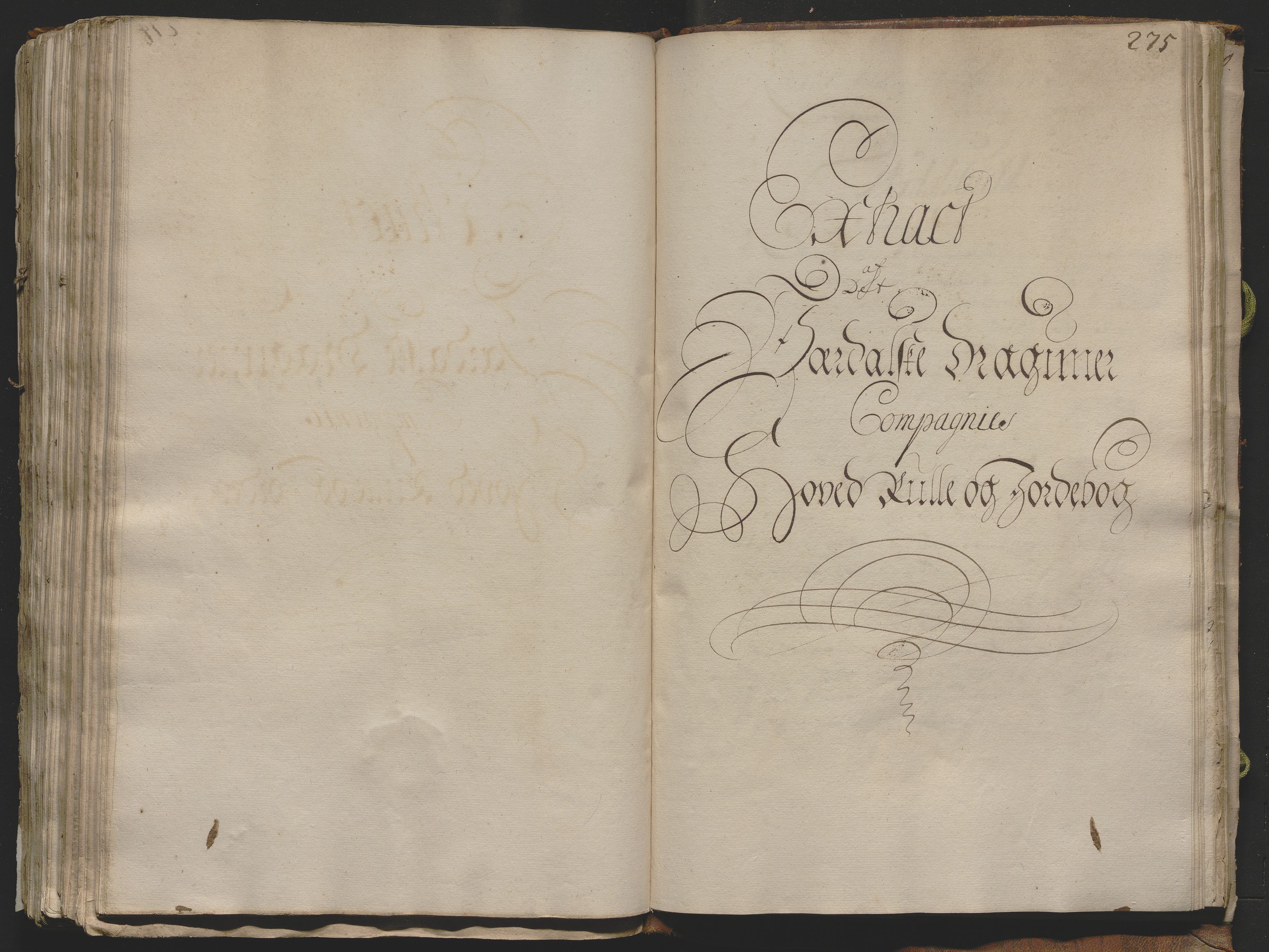 Rentekammeret inntil 1814, Realistisk ordnet avdeling, AV/RA-EA-4070/Ok/L0013: [Ff 19]: Generalhovedrulle over kavaleriet og dragonene i Norge, 1690-1691, p. 274b-275a