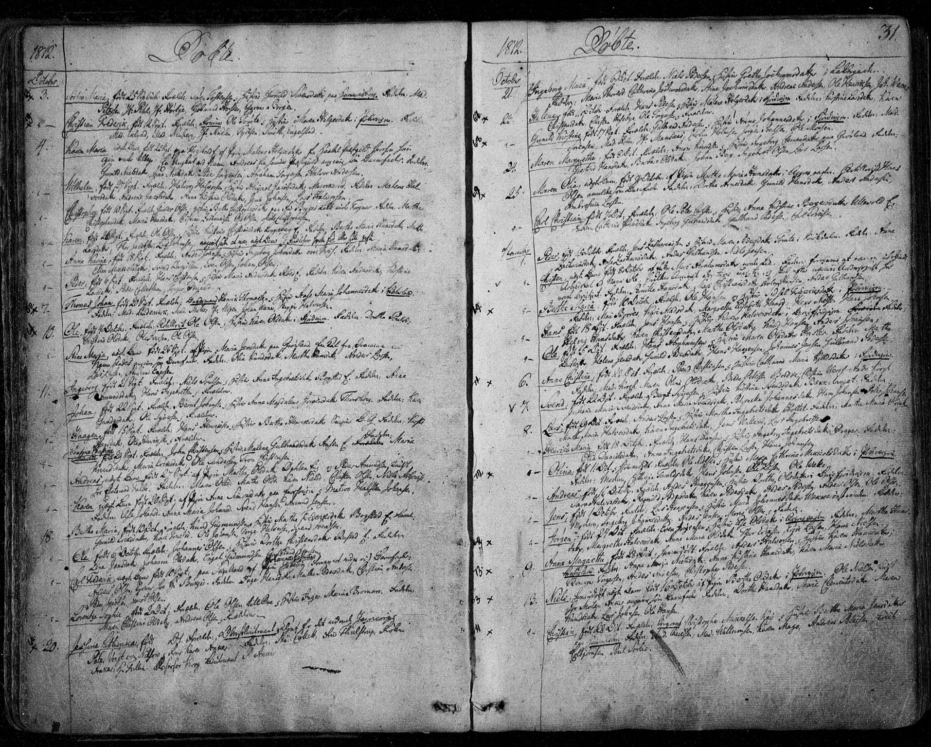 Aker prestekontor kirkebøker, AV/SAO-A-10861/F/L0011: Parish register (official) no. 11, 1810-1819, p. 31