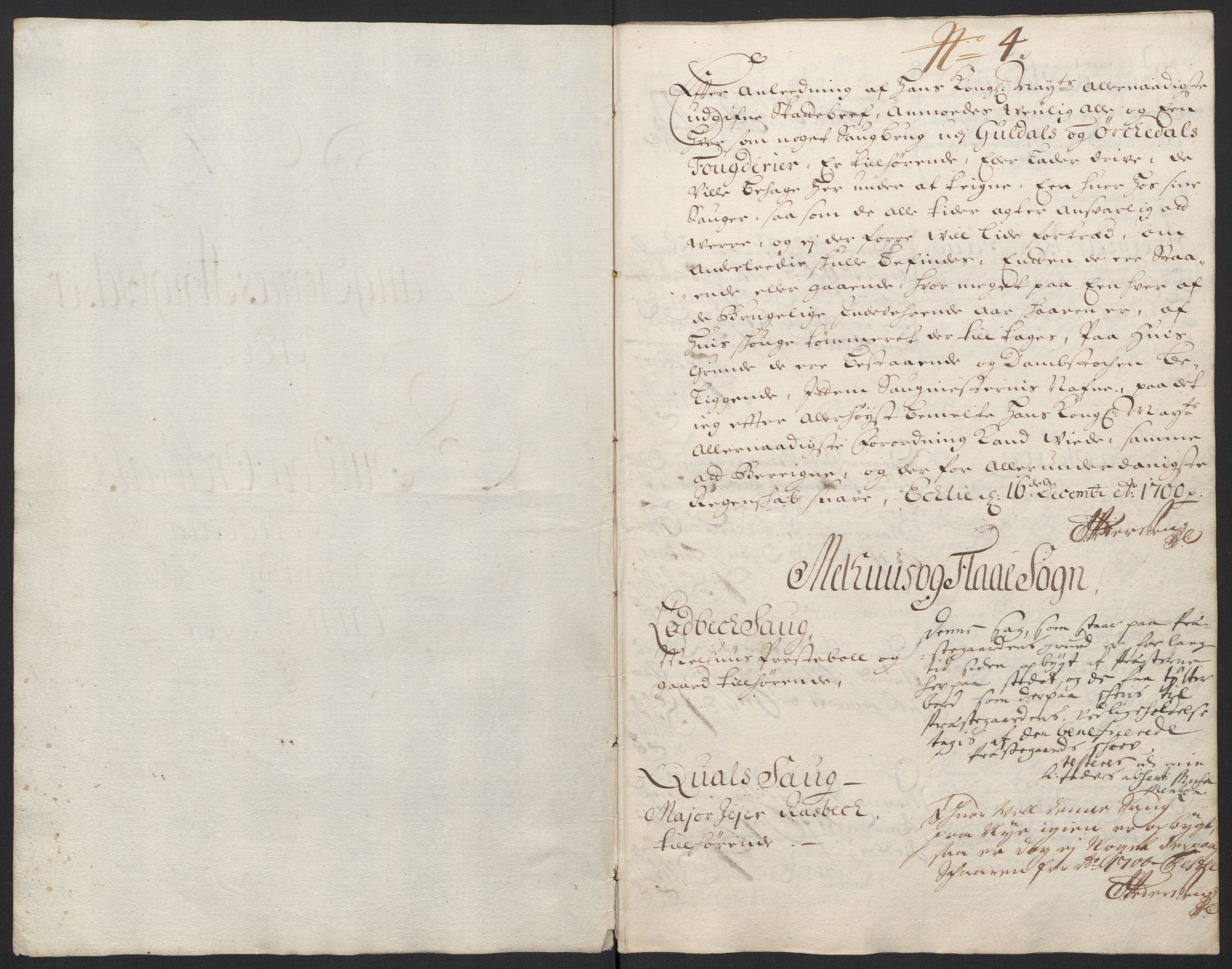 Rentekammeret inntil 1814, Reviderte regnskaper, Fogderegnskap, AV/RA-EA-4092/R60/L3950: Fogderegnskap Orkdal og Gauldal, 1700, p. 321