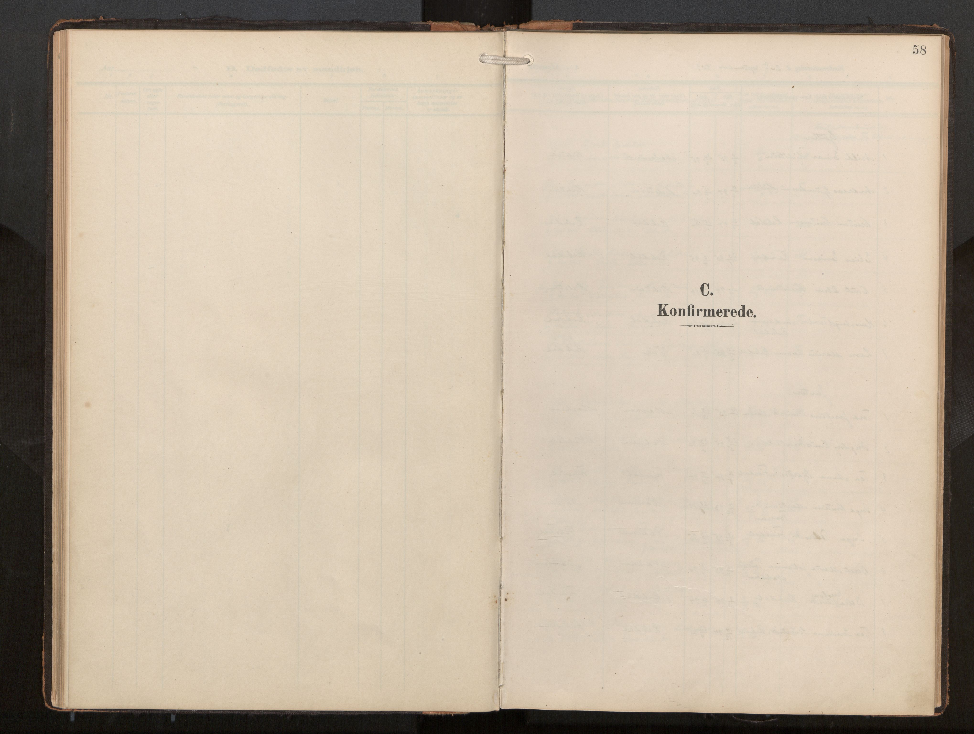 Ministerialprotokoller, klokkerbøker og fødselsregistre - Møre og Romsdal, SAT/A-1454/540/L0540b: Parish register (official) no. 540A03, 1909-1932, p. 58