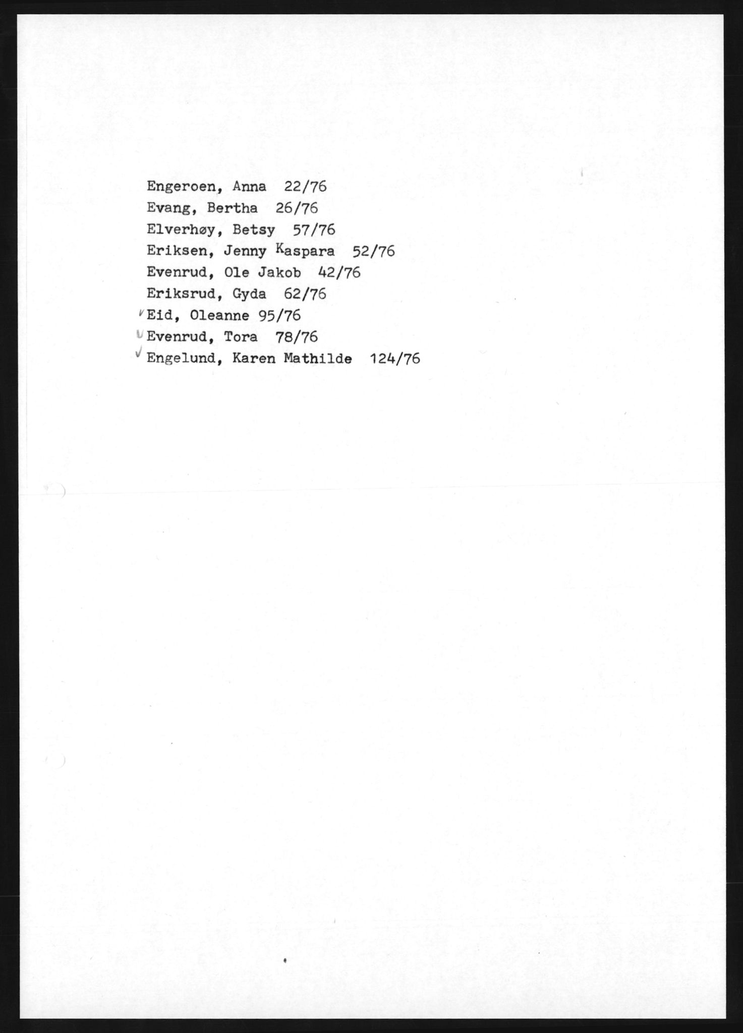 Vestre Toten lensmannskontor, AV/SAH-LOV-007/H/Ha/L0018: Dødsfallsprotokoll, 1973-1978, p. 797