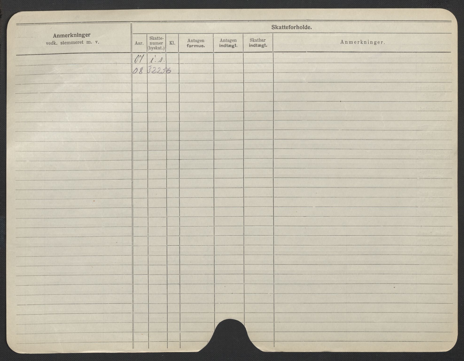 Oslo folkeregister, Registerkort, AV/SAO-A-11715/F/Fa/Fac/L0022: Kvinner, 1906-1914, p. 203b