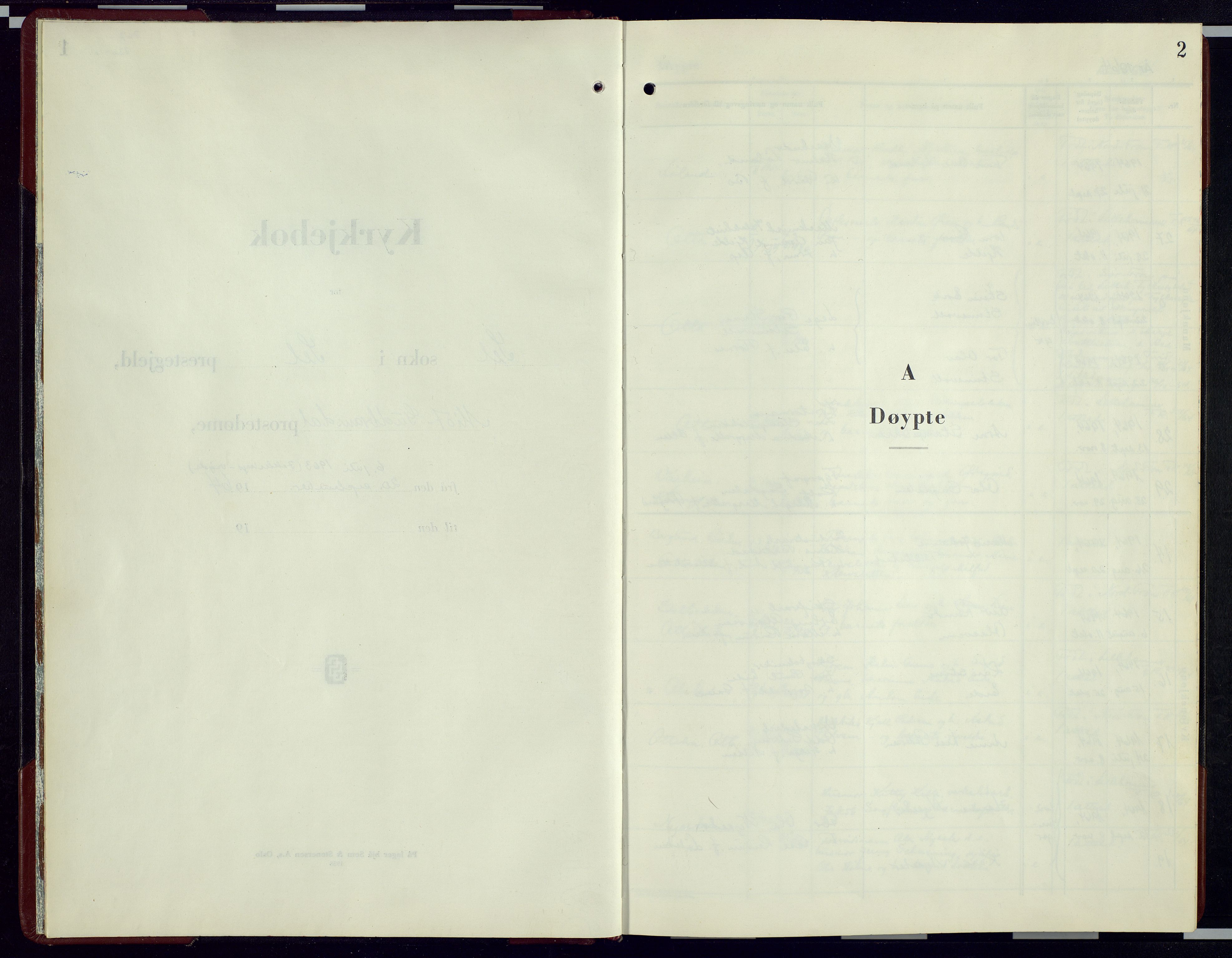 Sel prestekontor, SAH/PREST-074/H/Ha/Hab/L0008: Parish register (copy) no. 8, 1963-1972, p. 2