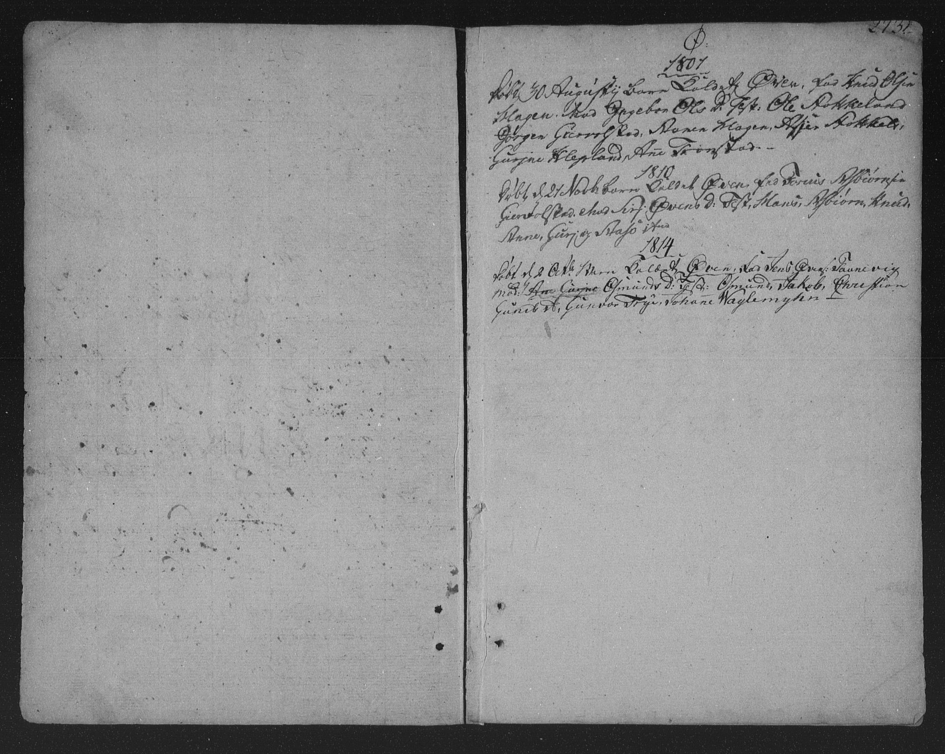 Søgne sokneprestkontor, SAK/1111-0037/F/Fa/Fab/L0005: Parish register (official) no. A 5, 1791-1820, p. 273