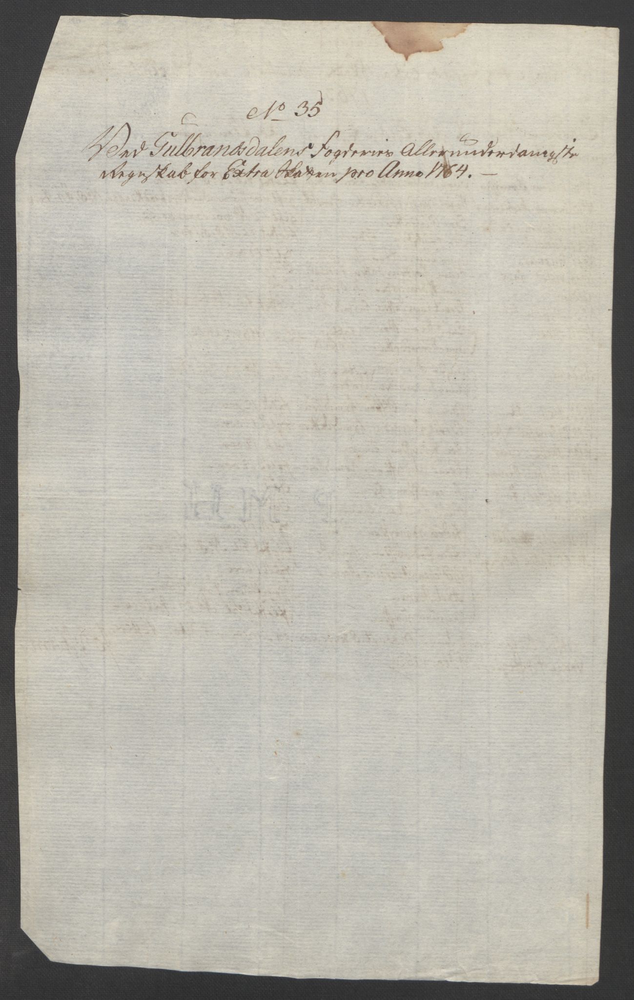 Rentekammeret inntil 1814, Reviderte regnskaper, Fogderegnskap, AV/RA-EA-4092/R17/L1266: Ekstraskatten Gudbrandsdal, 1762-1766, p. 395