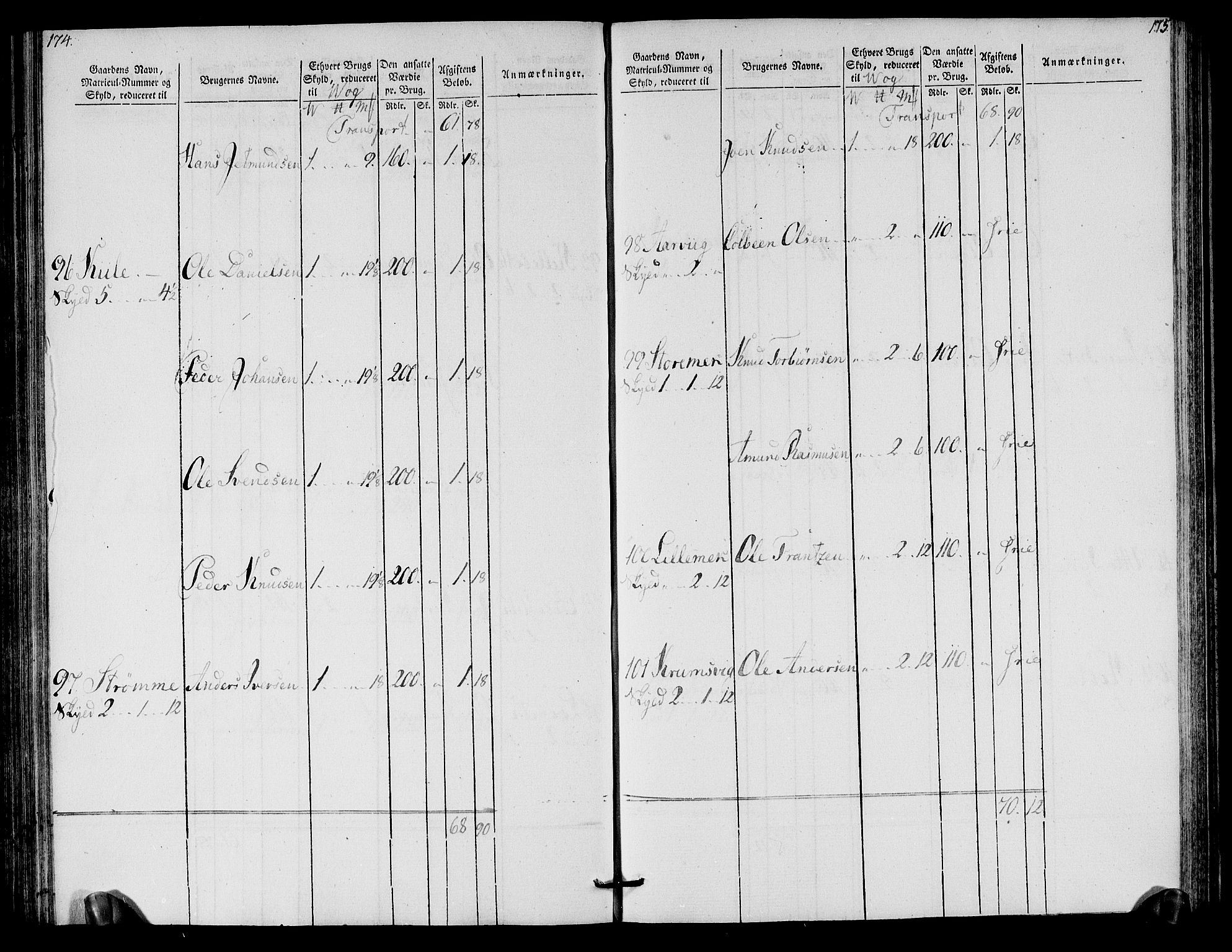 Rentekammeret inntil 1814, Realistisk ordnet avdeling, AV/RA-EA-4070/N/Ne/Nea/L0125b: Sunnmøre fogderi. Oppebørselsregister for fogderiets søndre del, 1803, p. 89