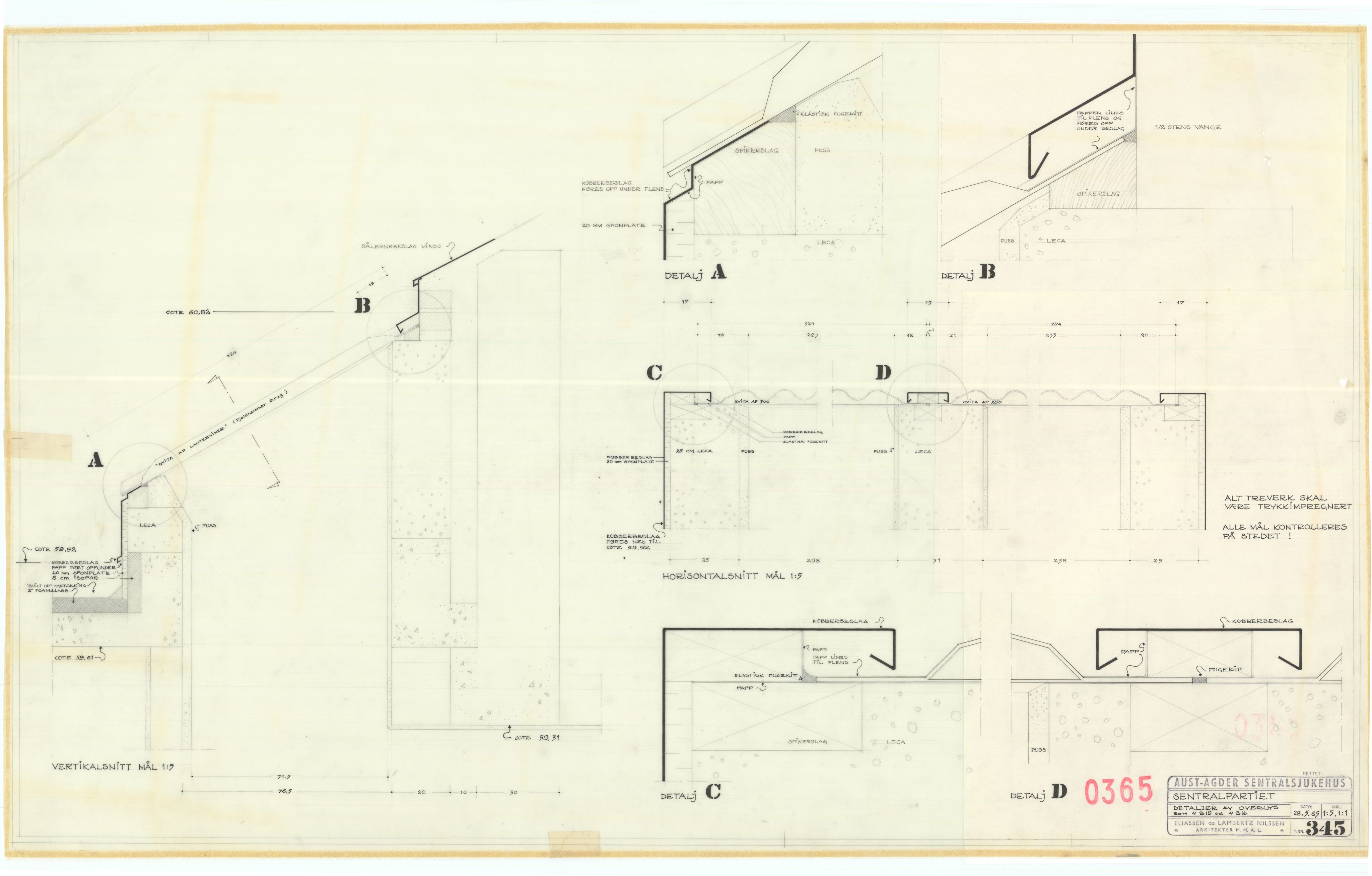 Eliassen og Lambertz-Nilssen Arkitekter, AAKS/PA-2983/T/T01/L0005: Tegningskogger 0365, 1960-1966, p. 25