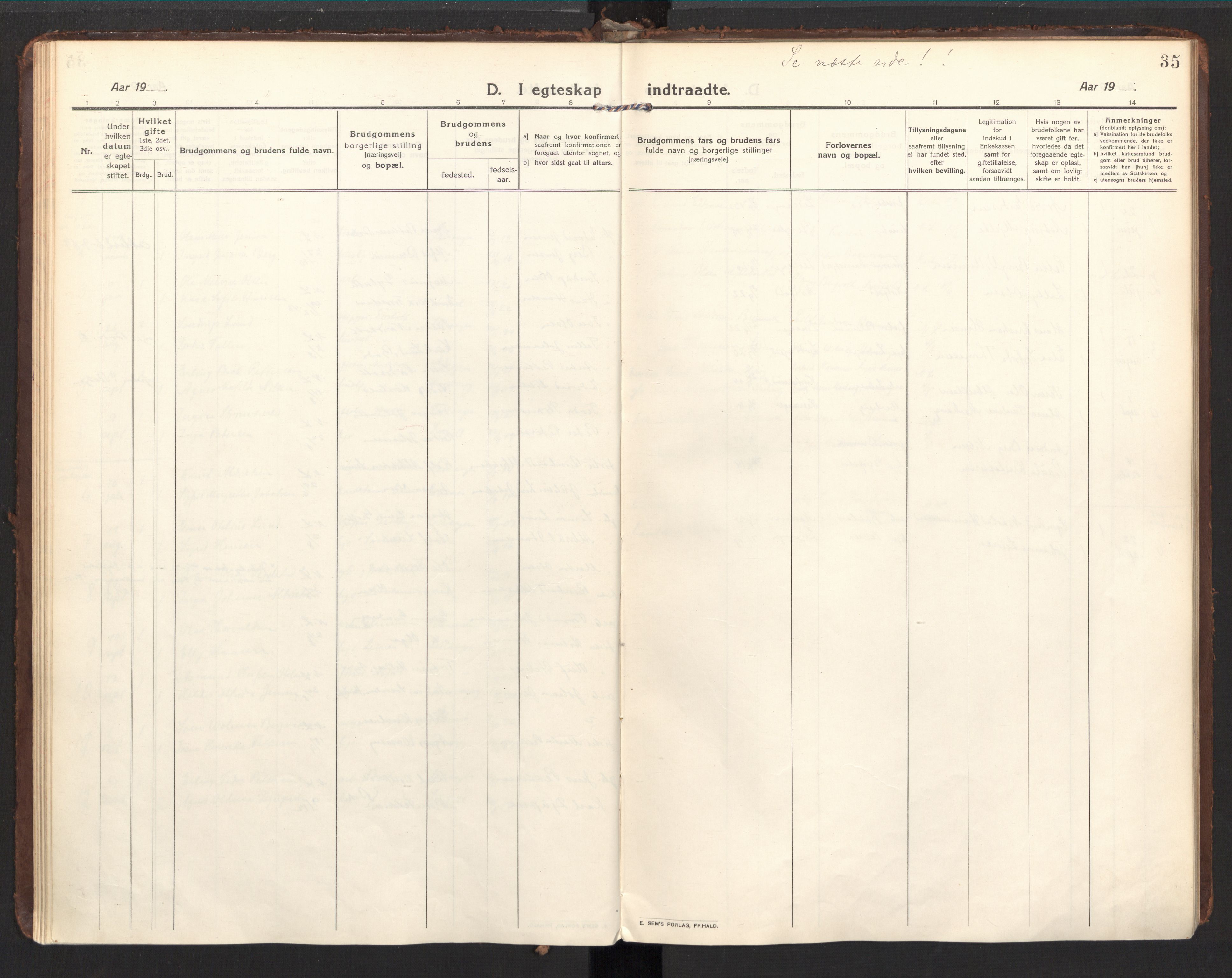Ministerialprotokoller, klokkerbøker og fødselsregistre - Nordland, AV/SAT-A-1459/857/L0825: Parish register (official) no. 857A05, 1917-1946, p. 35
