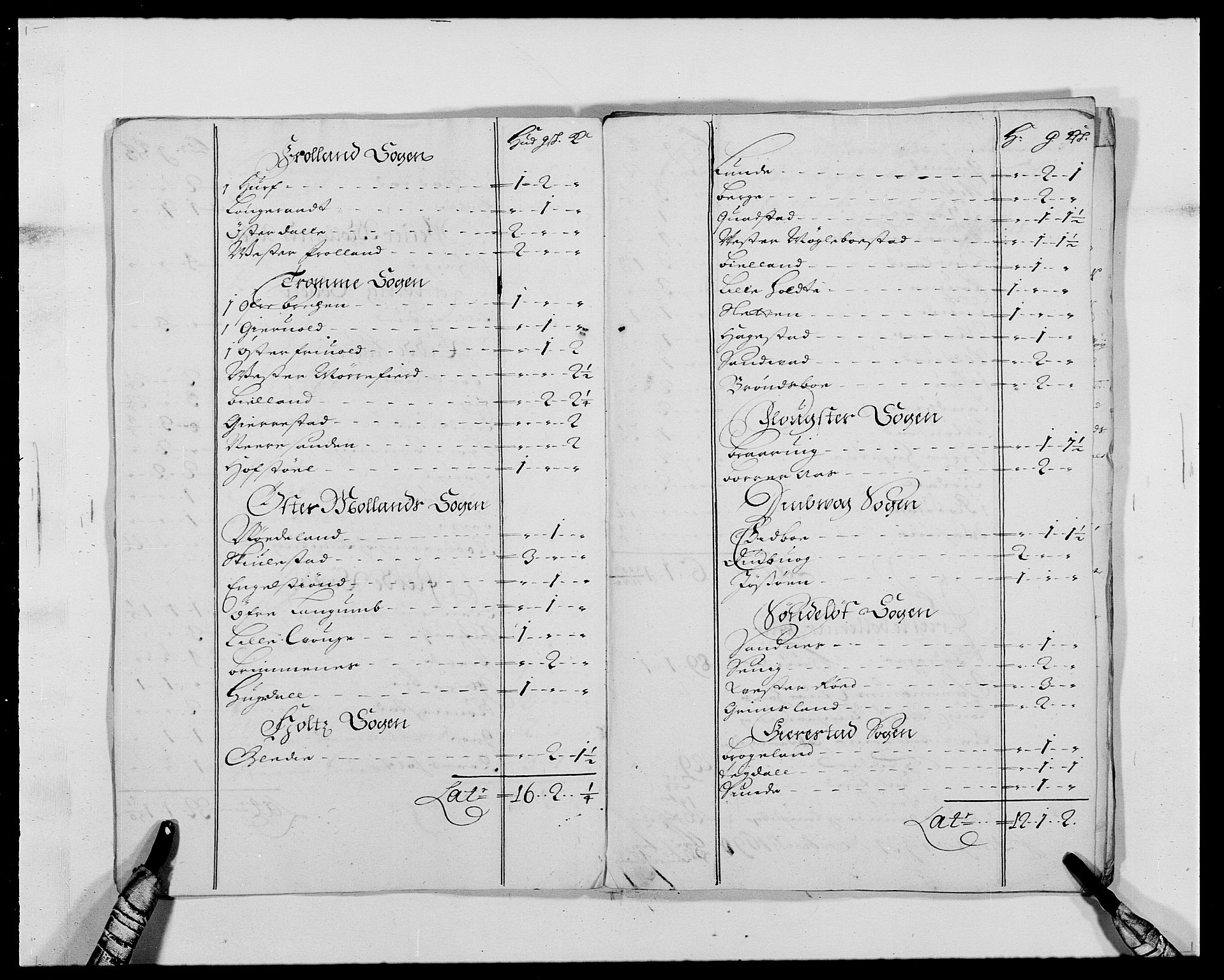 Rentekammeret inntil 1814, Reviderte regnskaper, Fogderegnskap, AV/RA-EA-4092/R39/L2310: Fogderegnskap Nedenes, 1690-1692, p. 110