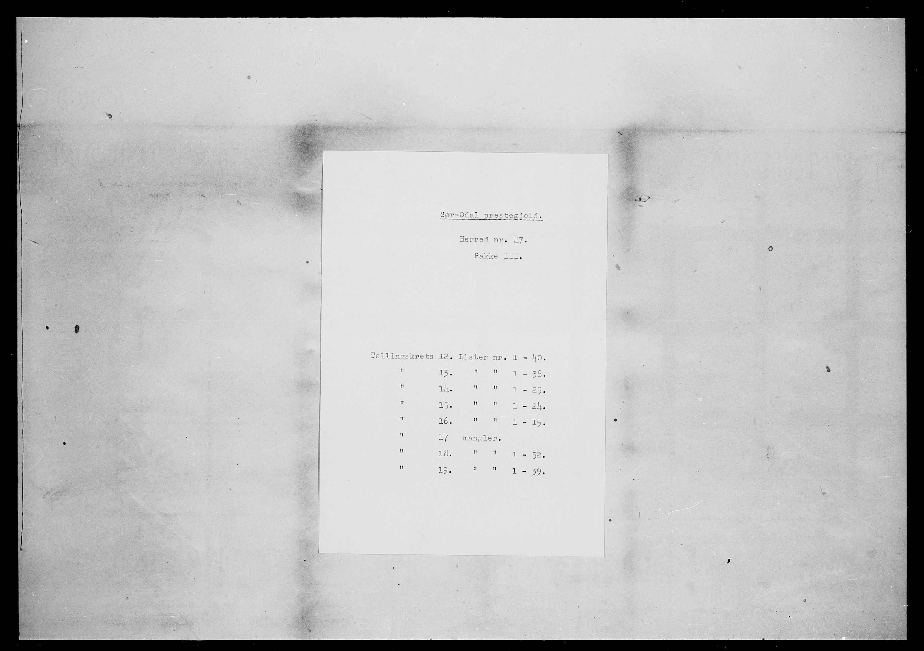 SAH, 1875 census for 0419P Sør-Odal, 1875, p. 1162