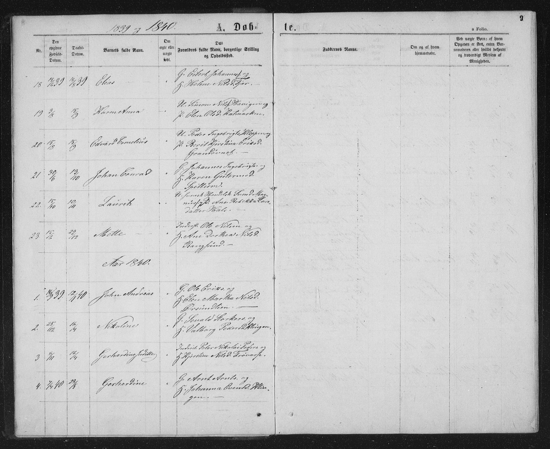 Ministerialprotokoller, klokkerbøker og fødselsregistre - Nord-Trøndelag, SAT/A-1458/768/L0566: Parish register (official) no. 768A01, 1836-1865, p. 9