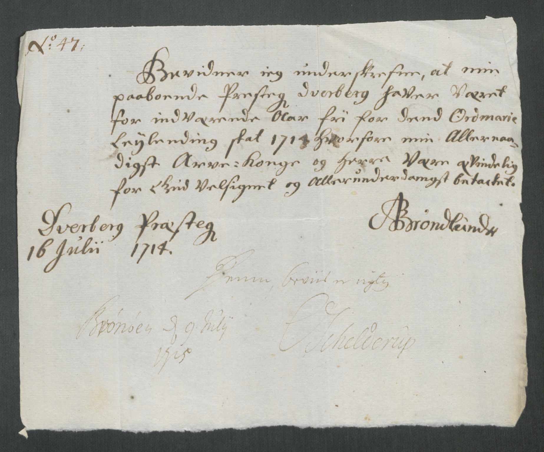 Rentekammeret inntil 1814, Reviderte regnskaper, Fogderegnskap, AV/RA-EA-4092/R67/L4680: Fogderegnskap Vesterålen, Andenes og Lofoten, 1714, p. 253