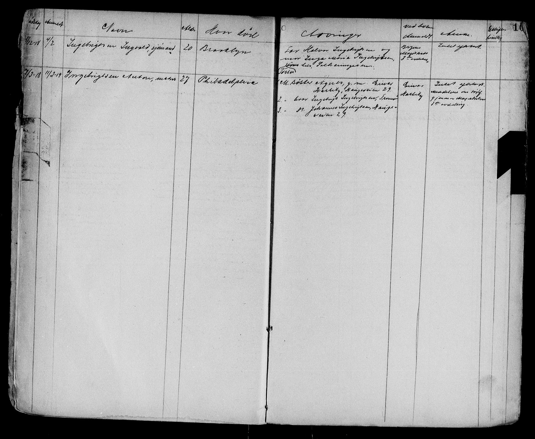 Byfogd og Byskriver i Bergen, AV/SAB-A-3401/06/06Na/L0012: Dødsfallsjournaler, 1918-1919, p. 10