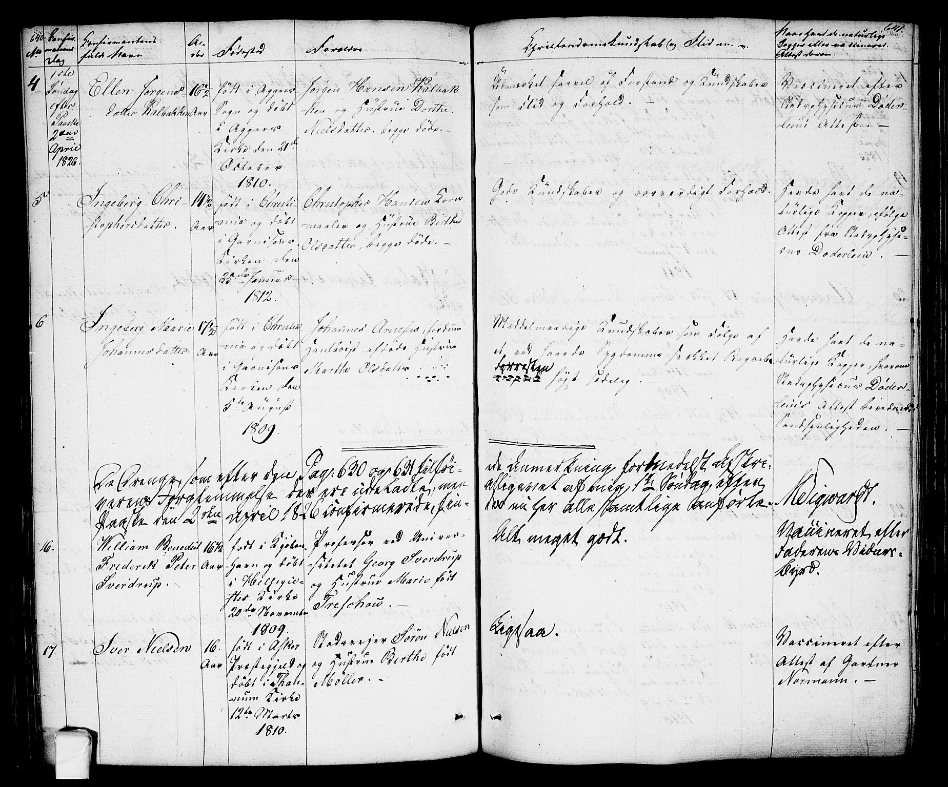 Oslo domkirke Kirkebøker, SAO/A-10752/F/Fa/L0010: Parish register (official) no. 10, 1824-1830, p. 640-641