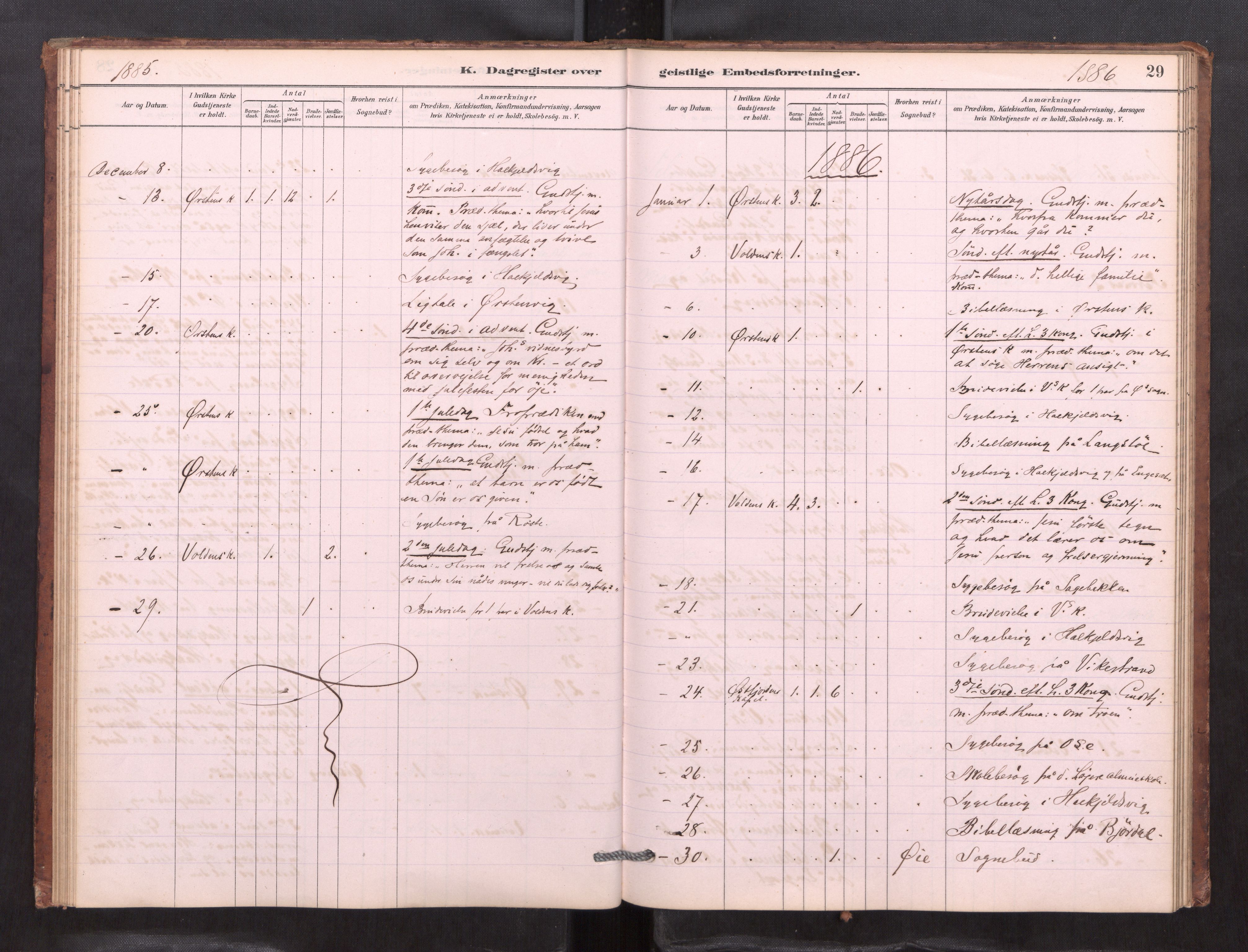 Ministerialprotokoller, klokkerbøker og fødselsregistre - Møre og Romsdal, AV/SAT-A-1454/511/L0151: Diary records no. 511---, 1881-1896, p. 29