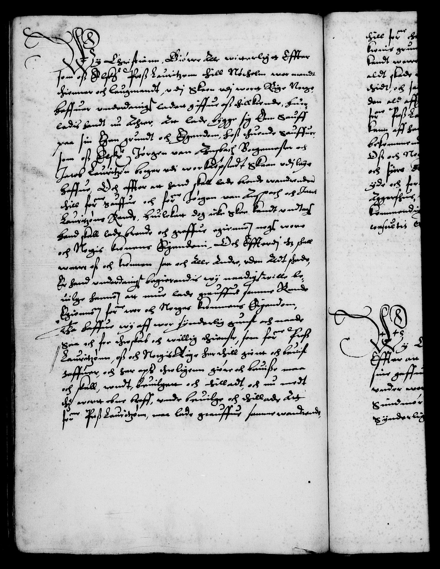 Danske Kanselli 1572-1799, RA/EA-3023/F/Fc/Fca/Fcaa/L0002: Norske registre (mikrofilm), 1588-1596, p. 133b
