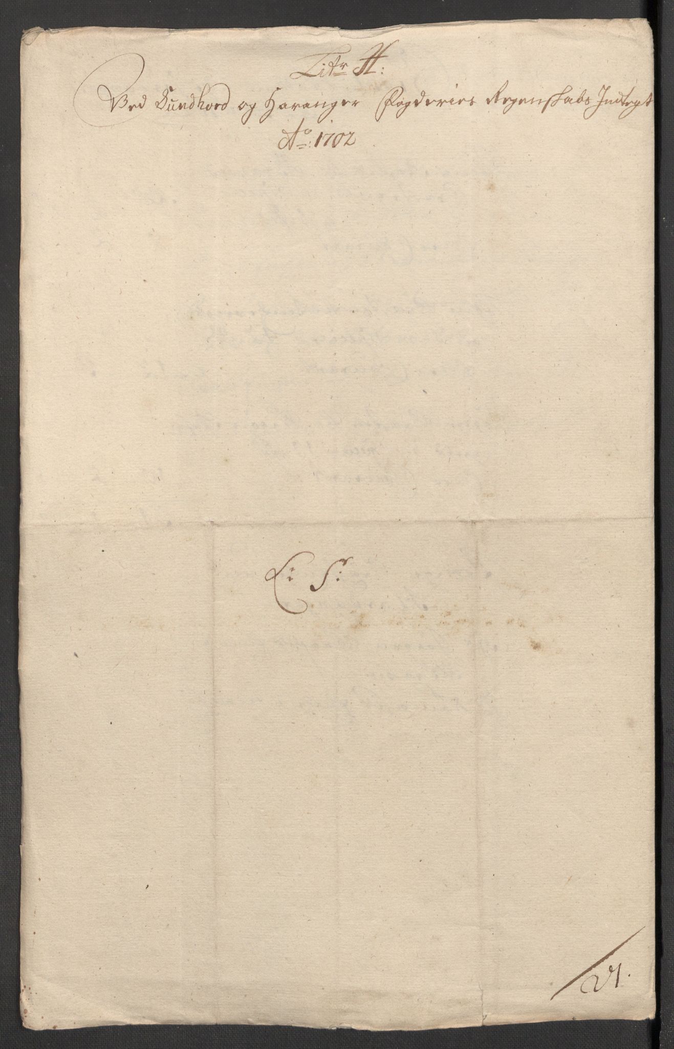 Rentekammeret inntil 1814, Reviderte regnskaper, Fogderegnskap, AV/RA-EA-4092/R48/L2980: Fogderegnskap Sunnhordland og Hardanger, 1702, p. 156