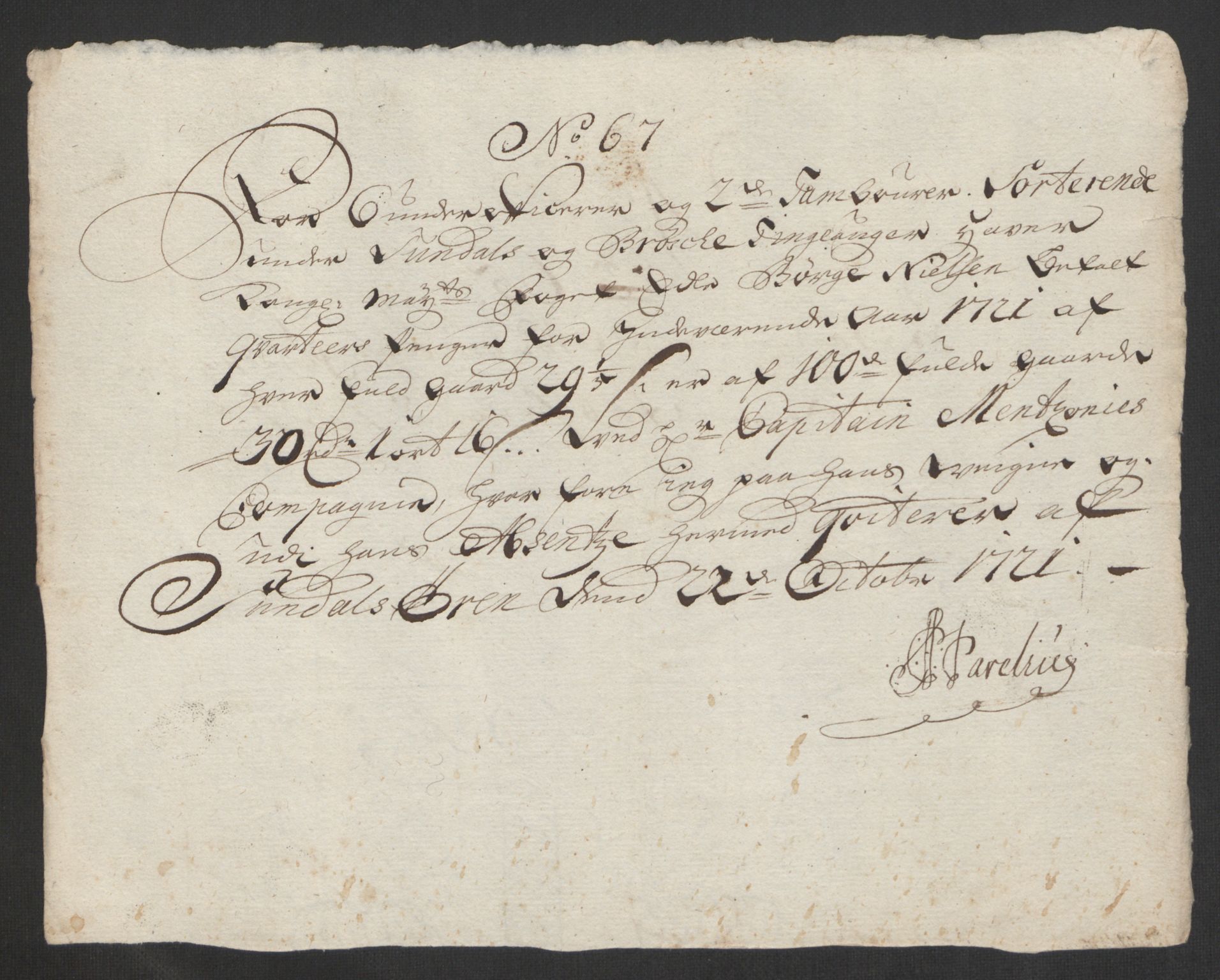 Rentekammeret inntil 1814, Reviderte regnskaper, Fogderegnskap, AV/RA-EA-4092/R56/L3754: Fogderegnskap Nordmøre, 1721, p. 370