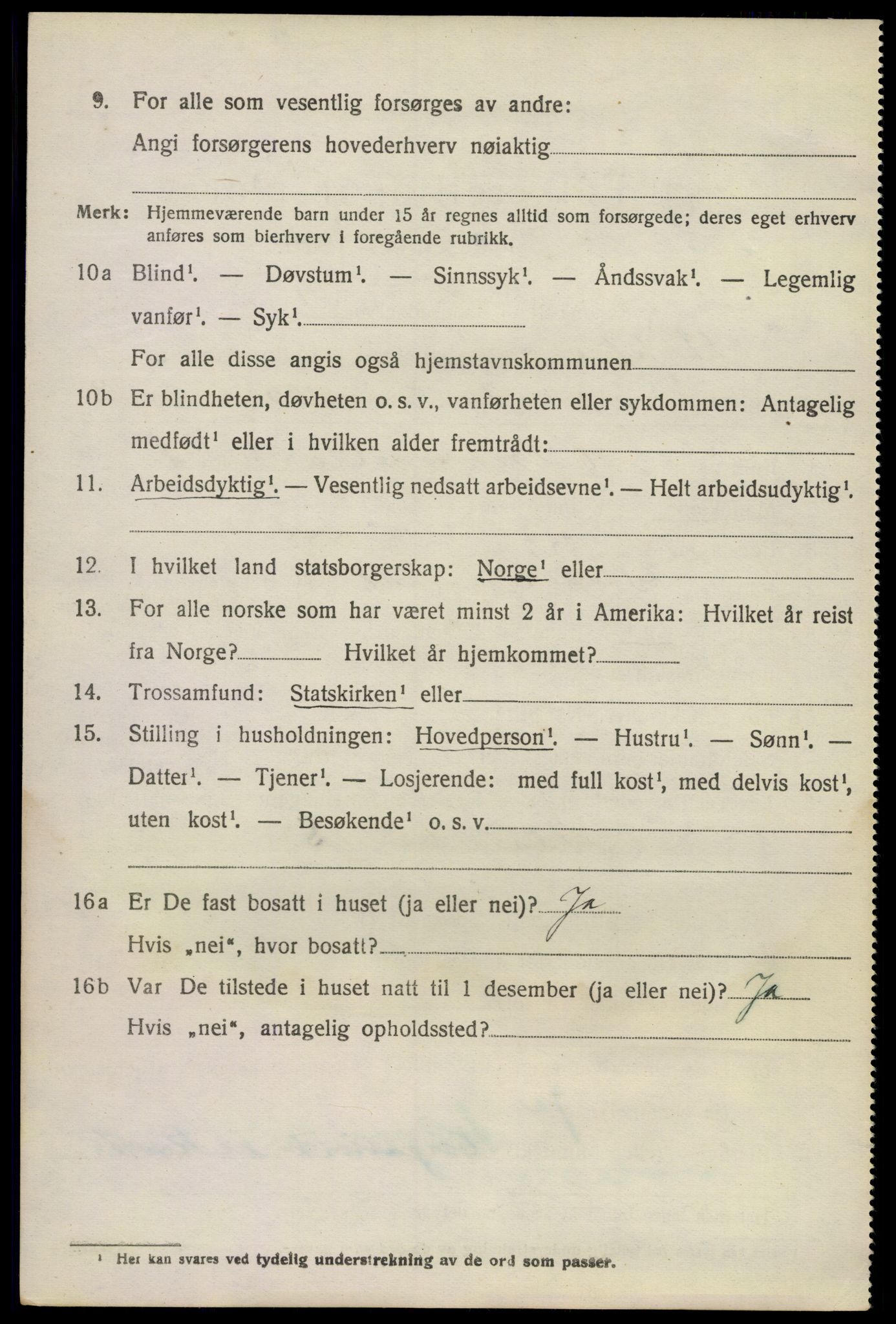 SAKO, 1920 census for Stokke, 1920, p. 10487