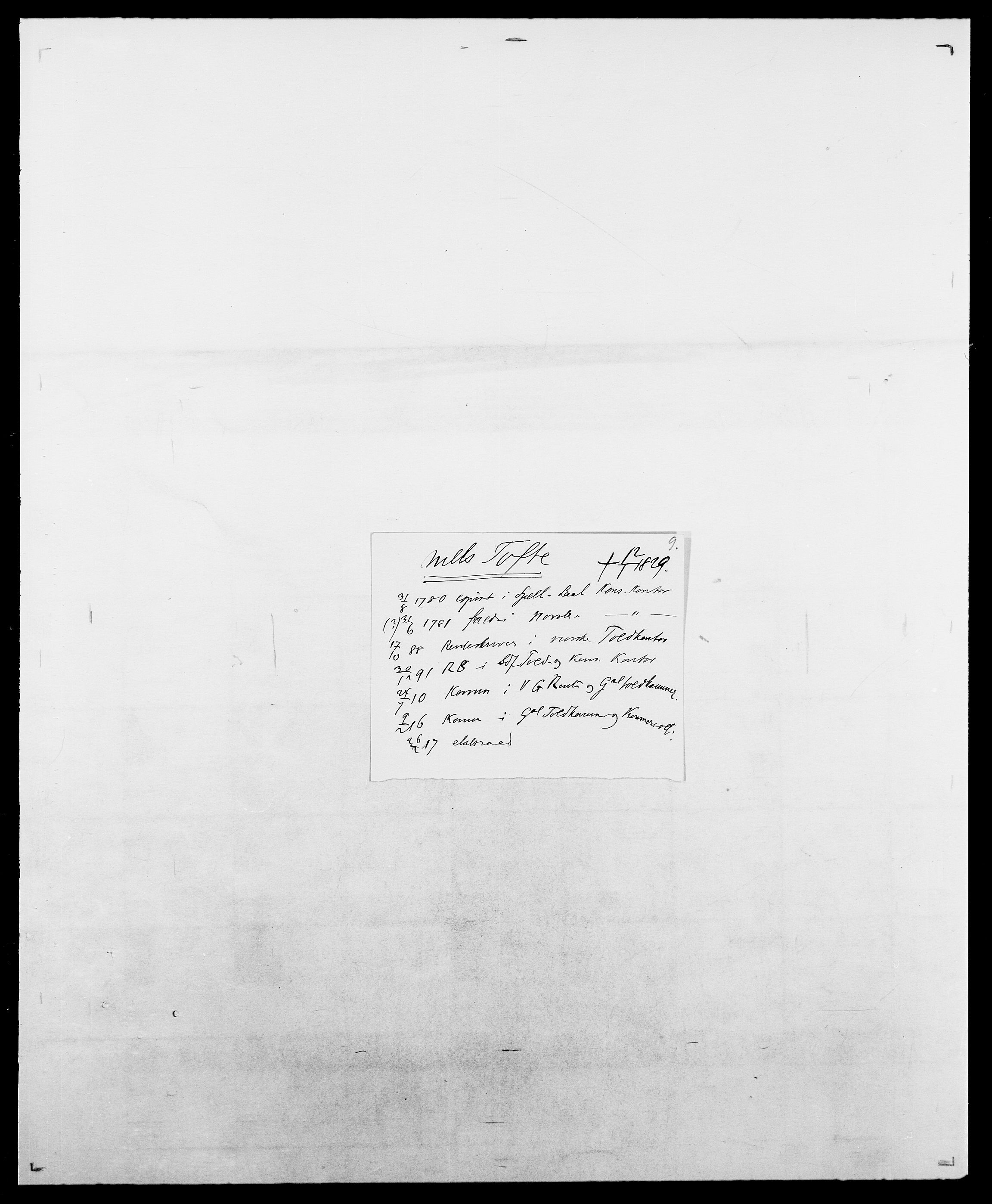 Delgobe, Charles Antoine - samling, SAO/PAO-0038/D/Da/L0038: Svanenskjold - Thornsohn, p. 769