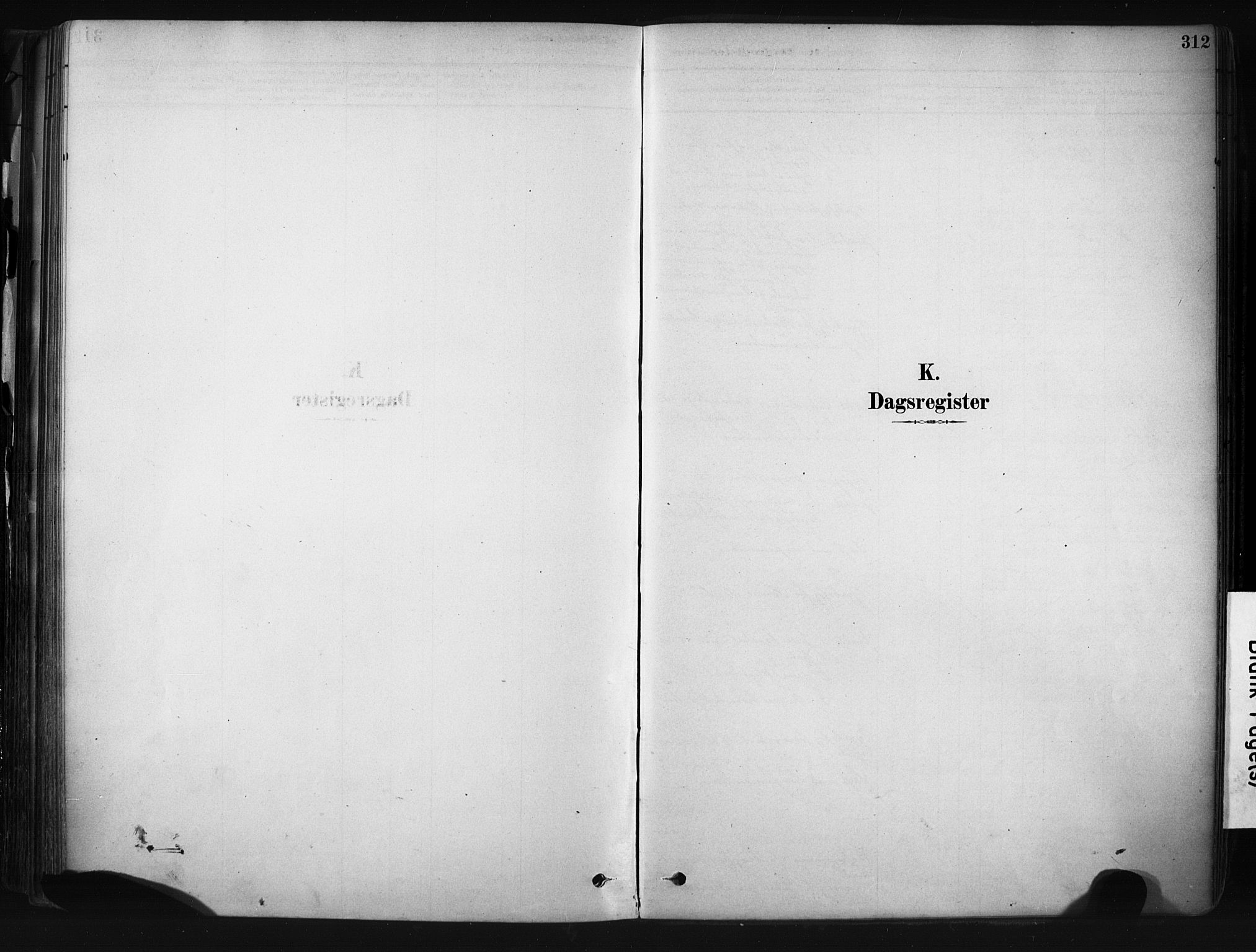 Drøbak prestekontor Kirkebøker, SAO/A-10142a/F/Fb/L0001: Parish register (official) no. II 1, 1878-1891, p. 312