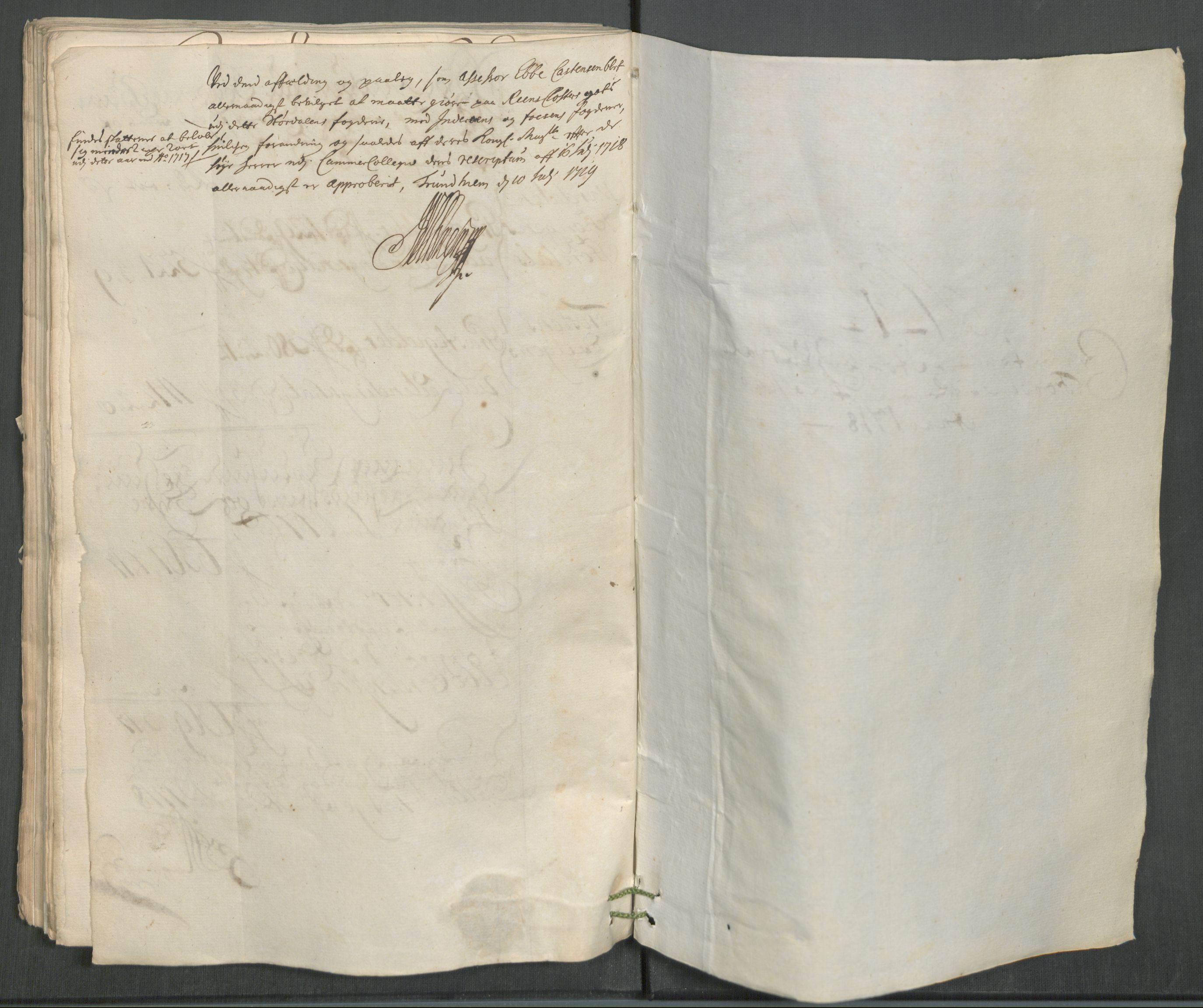 Rentekammeret inntil 1814, Reviderte regnskaper, Fogderegnskap, AV/RA-EA-4092/R62/L4208: Fogderegnskap Stjørdal og Verdal, 1718, p. 95