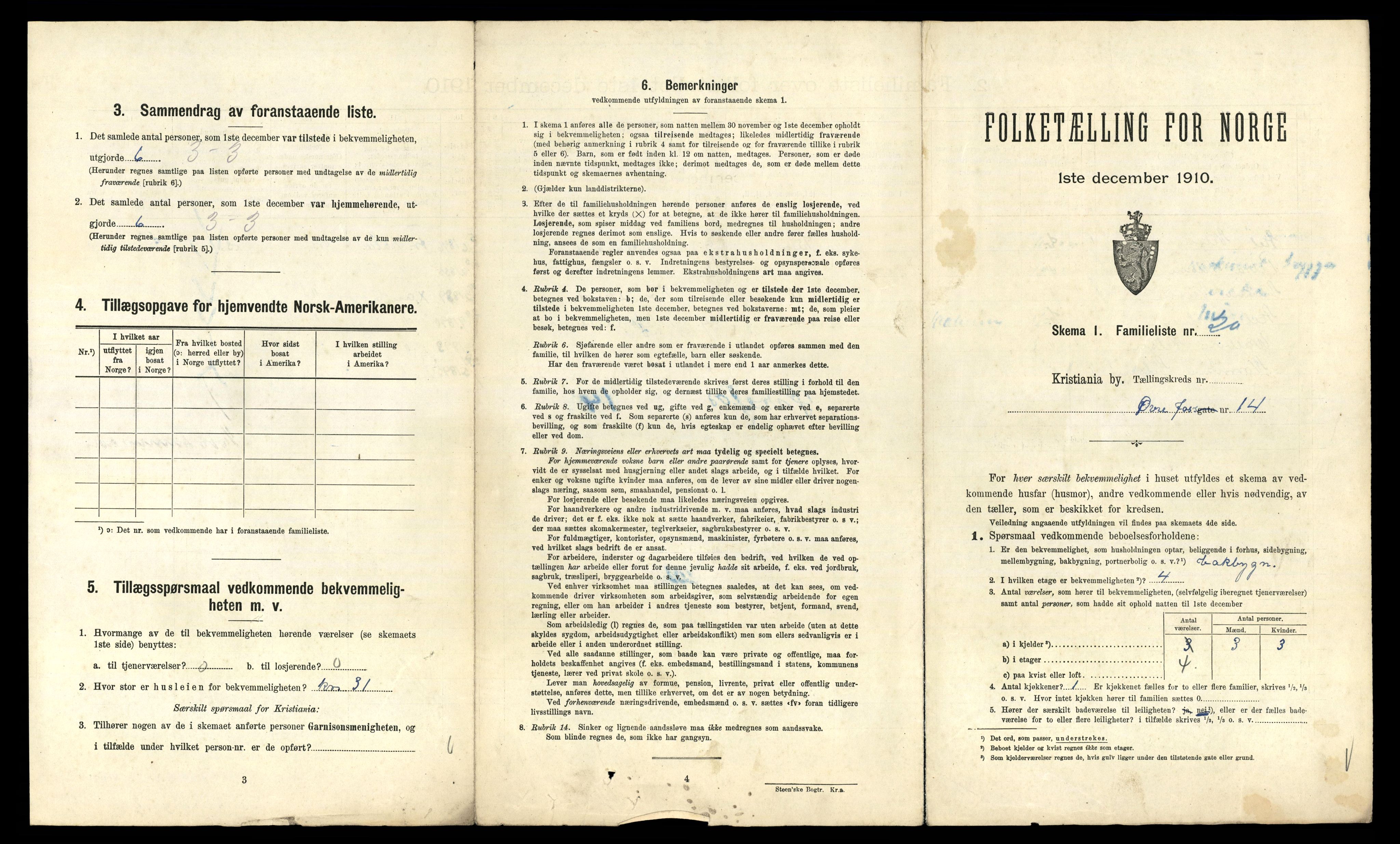 RA, 1910 census for Kristiania, 1910, p. 124681