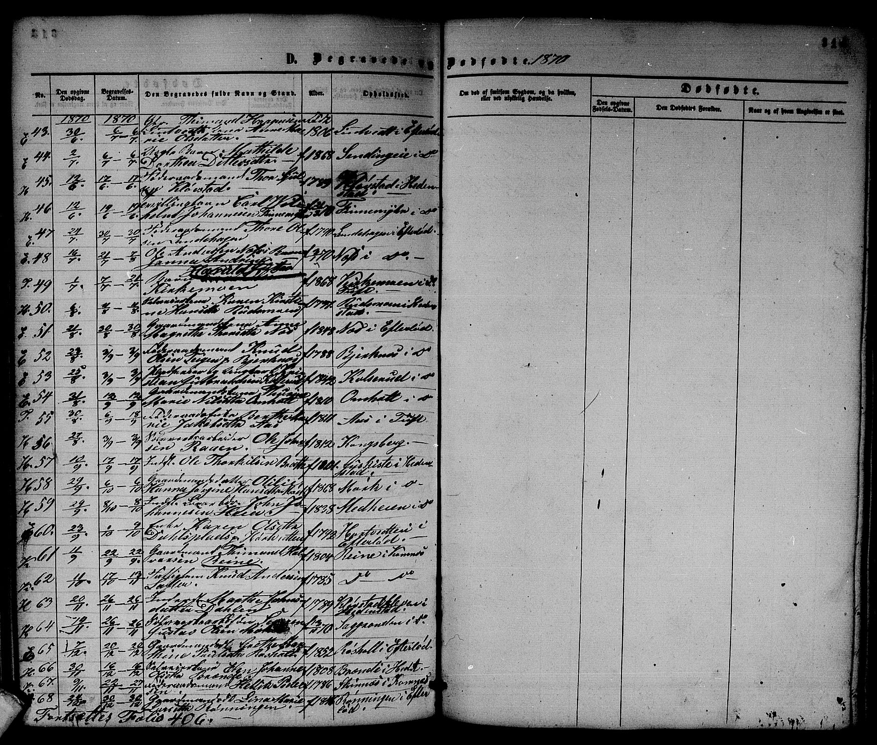 Sandsvær kirkebøker, AV/SAKO-A-244/G/Ga/L0005: Parish register (copy) no. I 5, 1857-1873, p. 314