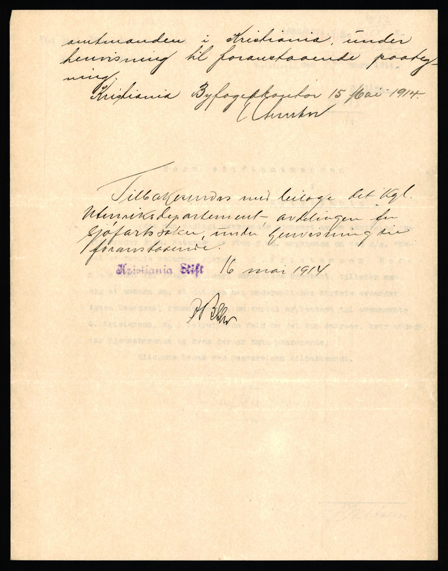 Handelsdepartementet, Sjøfartsavdelingen, 1. sjømannskontor, RA/S-1405/D/Dm/L0010: Forliste skip Lar - Min, 1906-1920, p. 535
