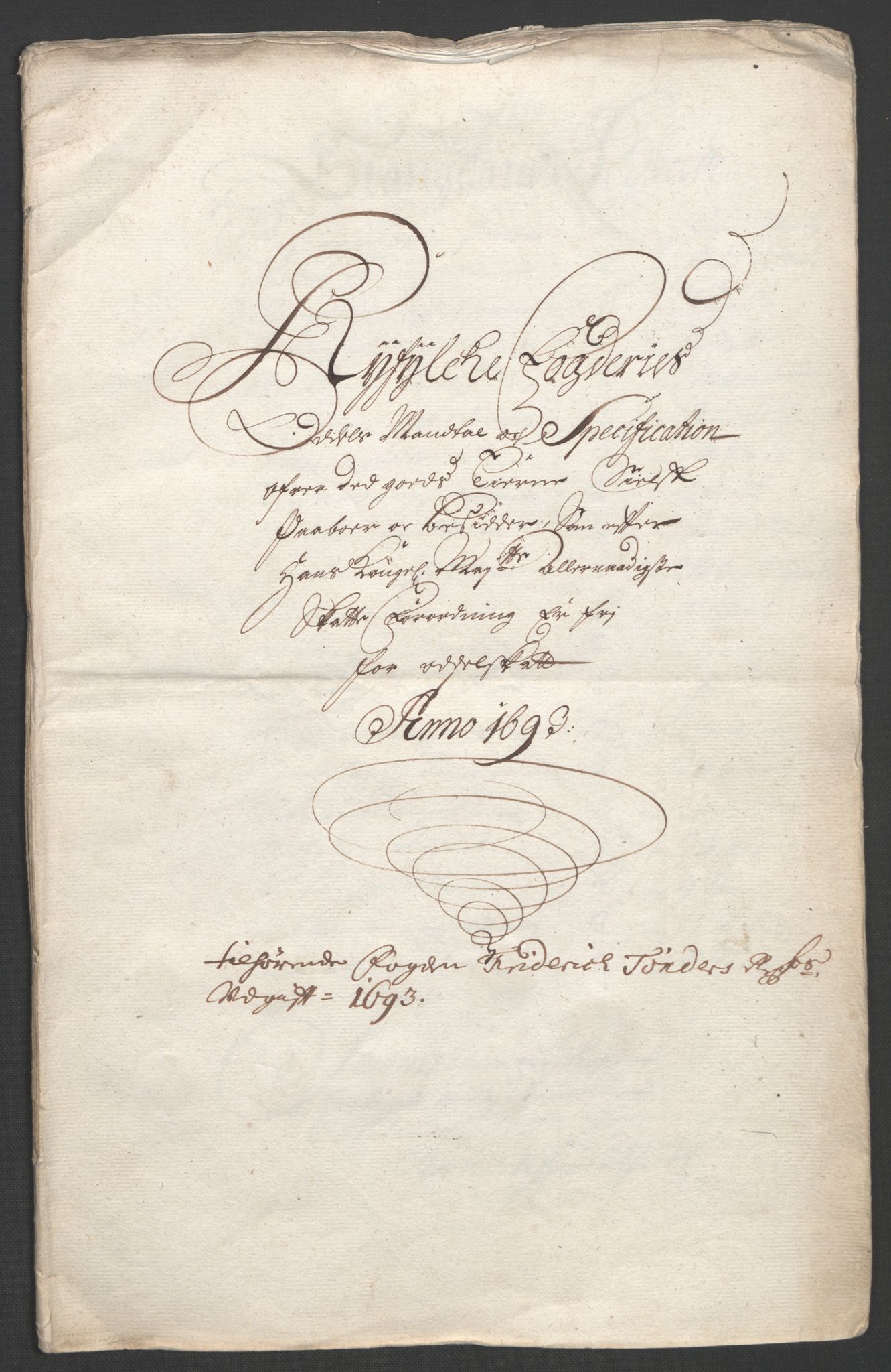 Rentekammeret inntil 1814, Reviderte regnskaper, Fogderegnskap, RA/EA-4092/R47/L2856: Fogderegnskap Ryfylke, 1689-1693, p. 649