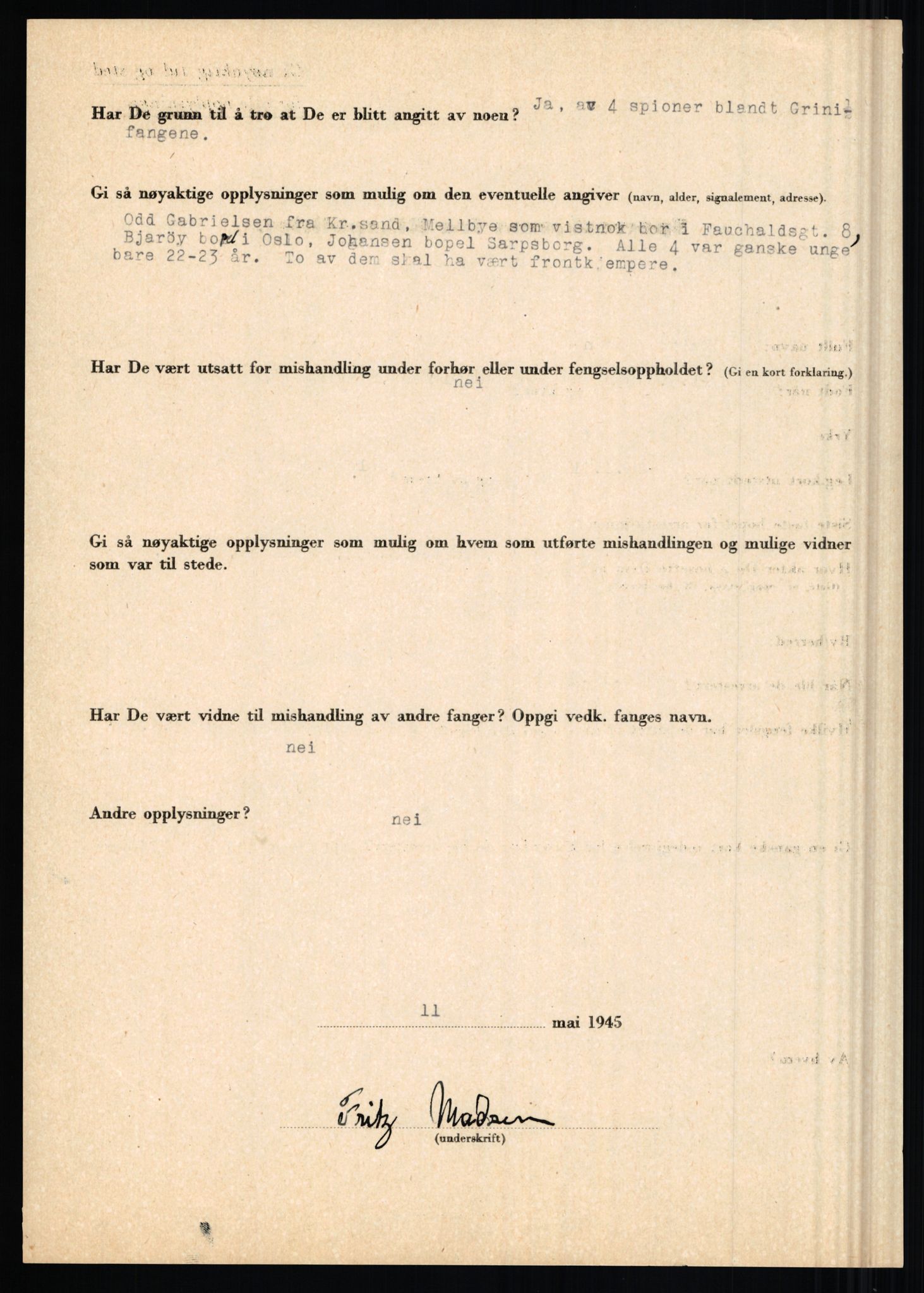 Rikspolitisjefen, AV/RA-S-1560/L/L0011: Lucassen, Oscar Fredrik - Moen, Olav, 1940-1945, p. 383