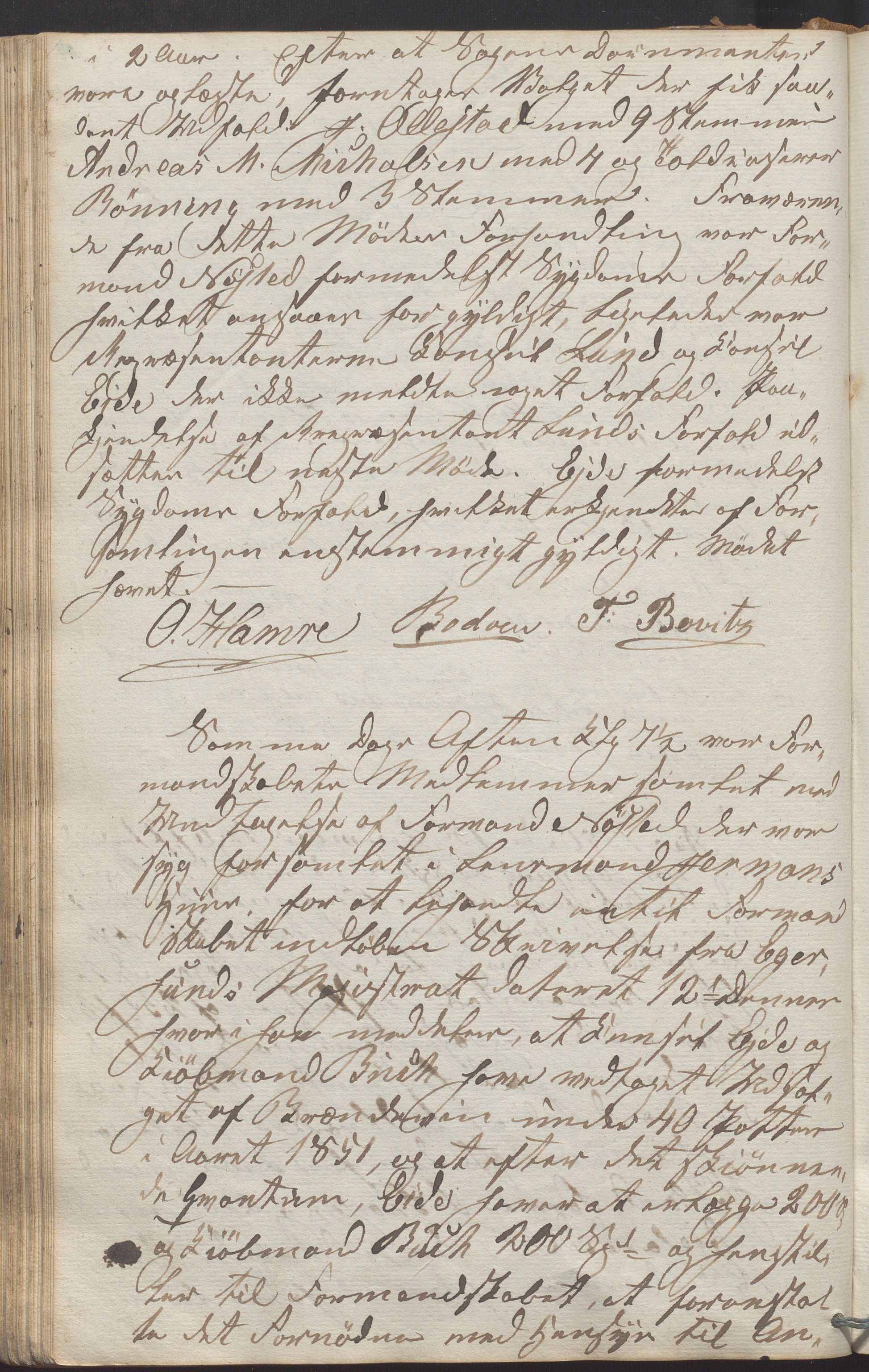Egersund kommune (Ladested) - Formannskapet, IKAR/K-100502/A/L0001: Forhandlingsprotokoll, 1837-1852, p. 203b