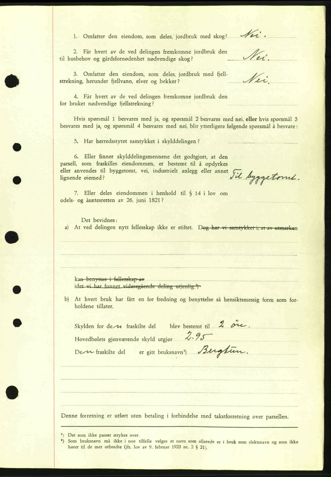 Nordhordland sorenskrivar, SAB/A-2901/1/G/Gb/Gbf/L0010: Mortgage book no. A10, 1939-1940, Diary no: : 2722/1939