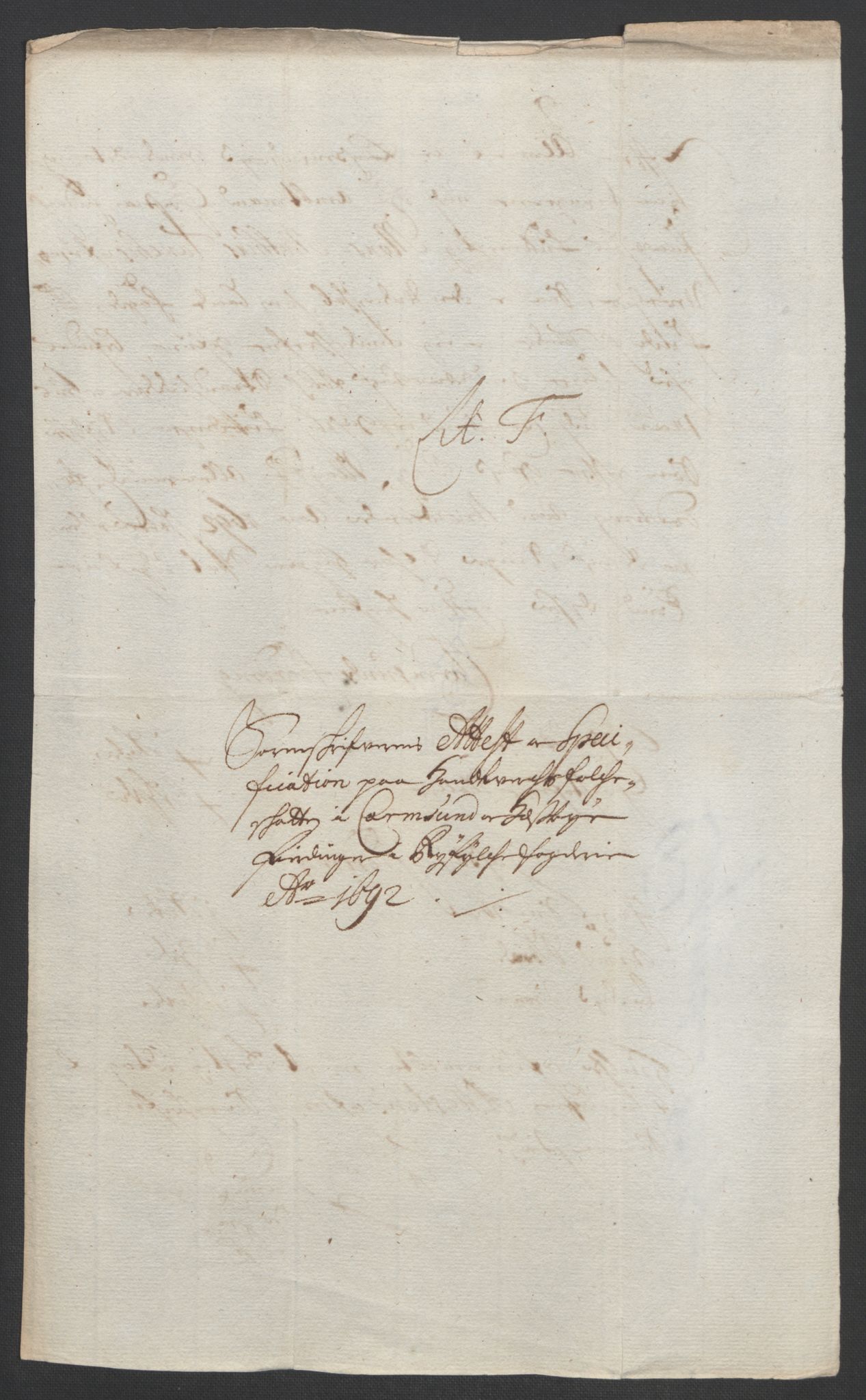 Rentekammeret inntil 1814, Reviderte regnskaper, Fogderegnskap, RA/EA-4092/R47/L2856: Fogderegnskap Ryfylke, 1689-1693, p. 514