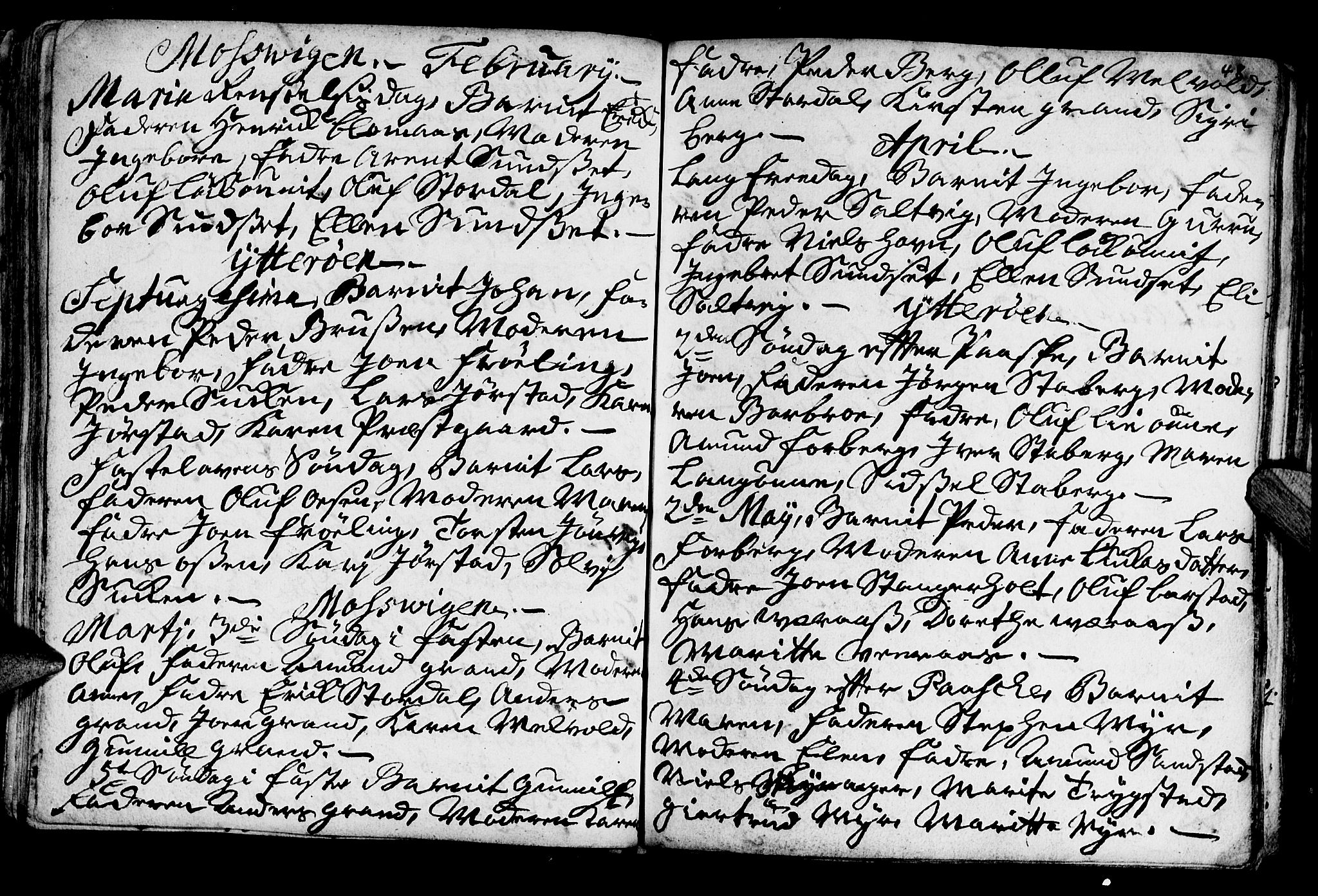 Ministerialprotokoller, klokkerbøker og fødselsregistre - Nord-Trøndelag, SAT/A-1458/722/L0215: Parish register (official) no. 722A02, 1718-1755, p. 48