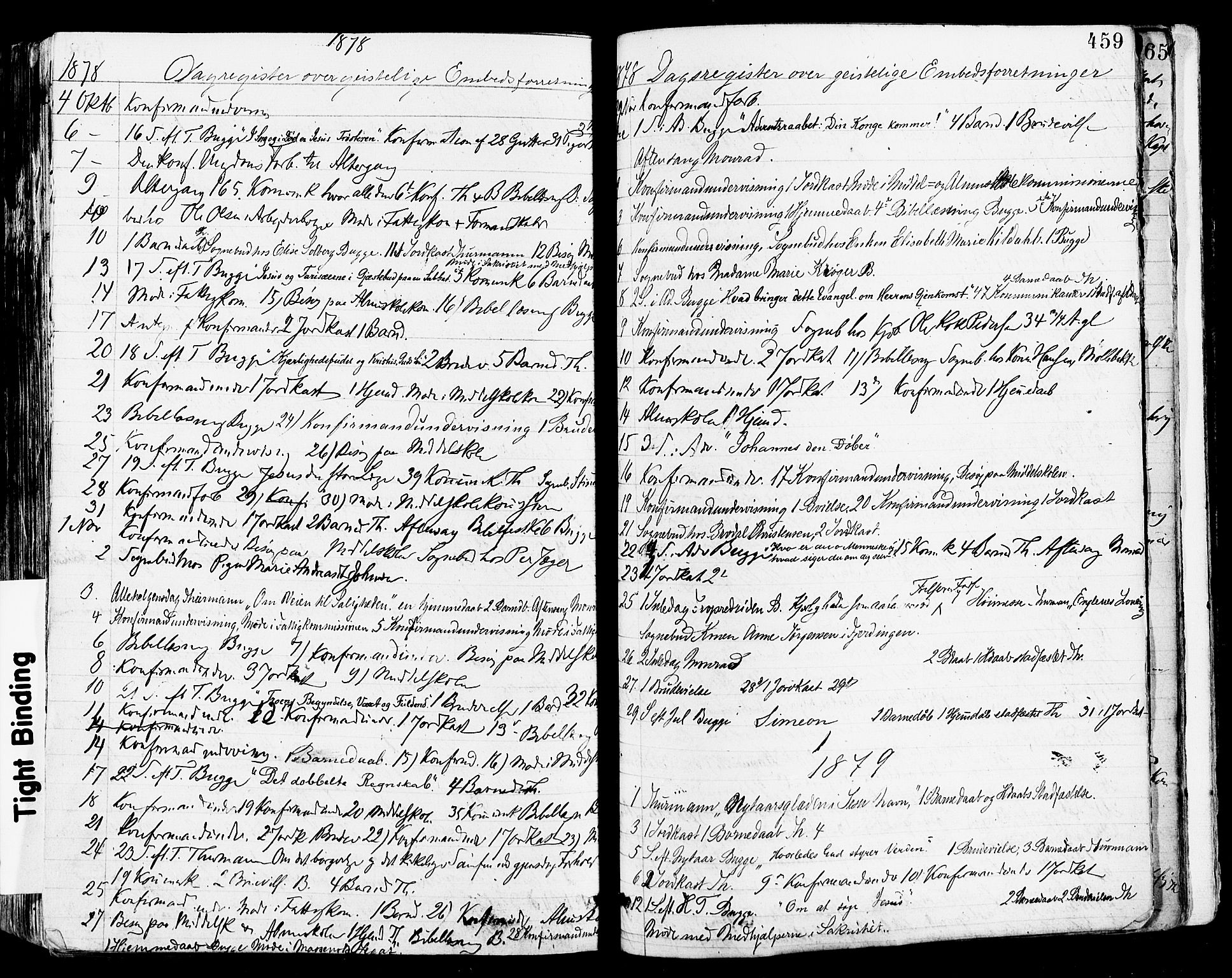 Tønsberg kirkebøker, SAKO/A-330/F/Fa/L0010: Parish register (official) no. I 10, 1874-1880, p. 459
