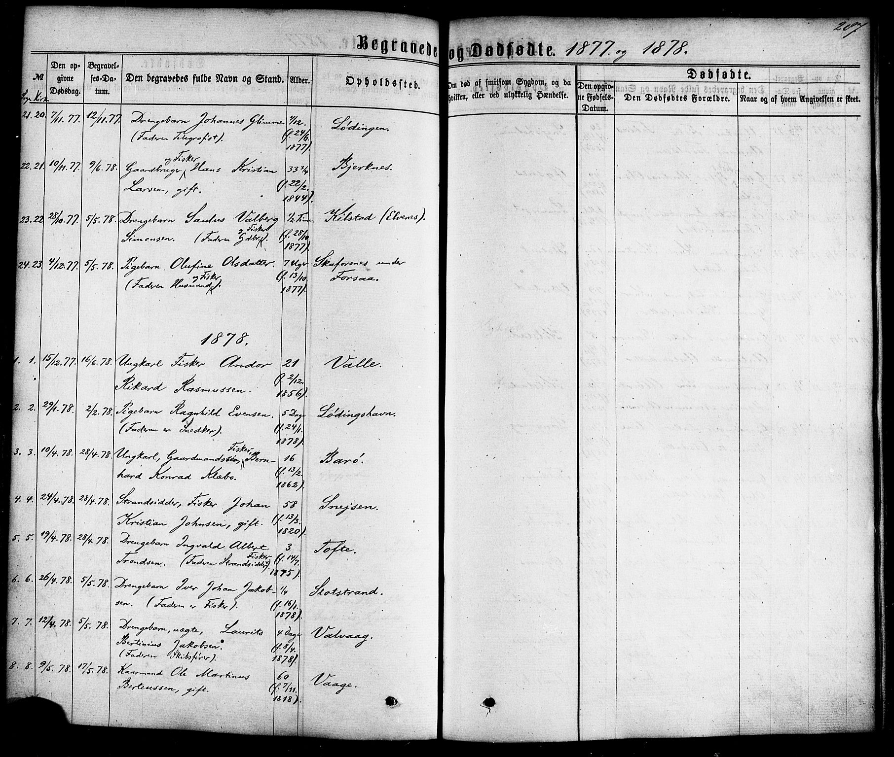 Ministerialprotokoller, klokkerbøker og fødselsregistre - Nordland, AV/SAT-A-1459/872/L1034: Parish register (official) no. 872A09, 1864-1884, p. 287