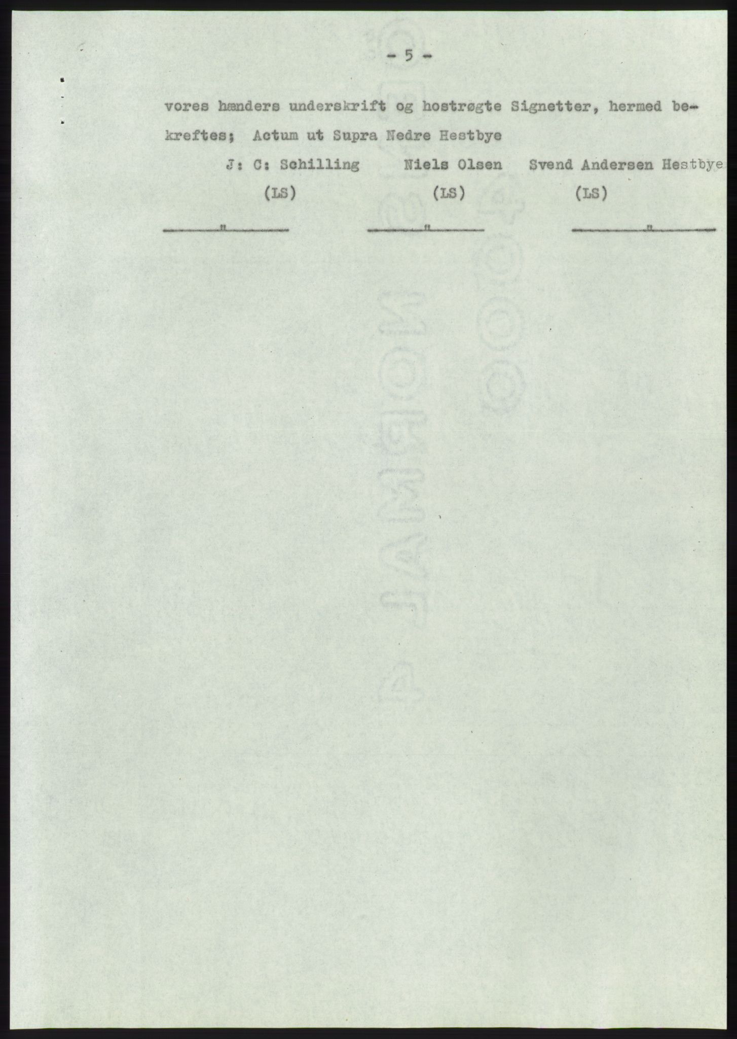 Statsarkivet i Kongsberg, AV/SAKO-A-0001/E/Ee/L0011: Avskrifter, SAO jnr. 1262/1957 - 200/1958, 1957-1958, p. 36