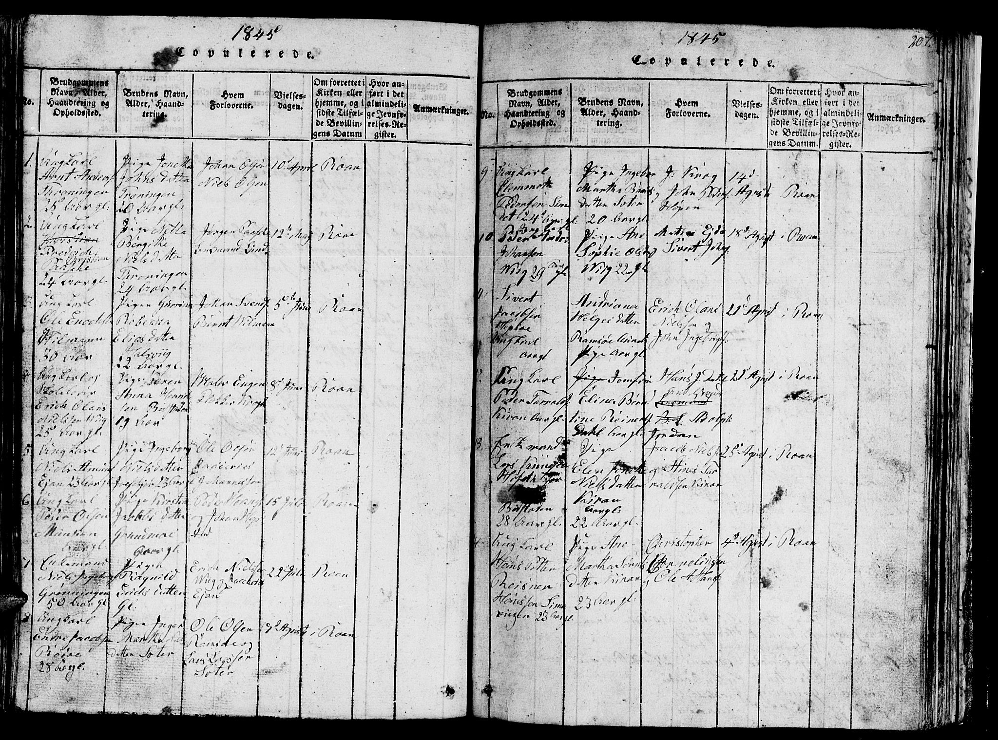 Ministerialprotokoller, klokkerbøker og fødselsregistre - Sør-Trøndelag, SAT/A-1456/657/L0714: Parish register (copy) no. 657C01, 1818-1868, p. 207