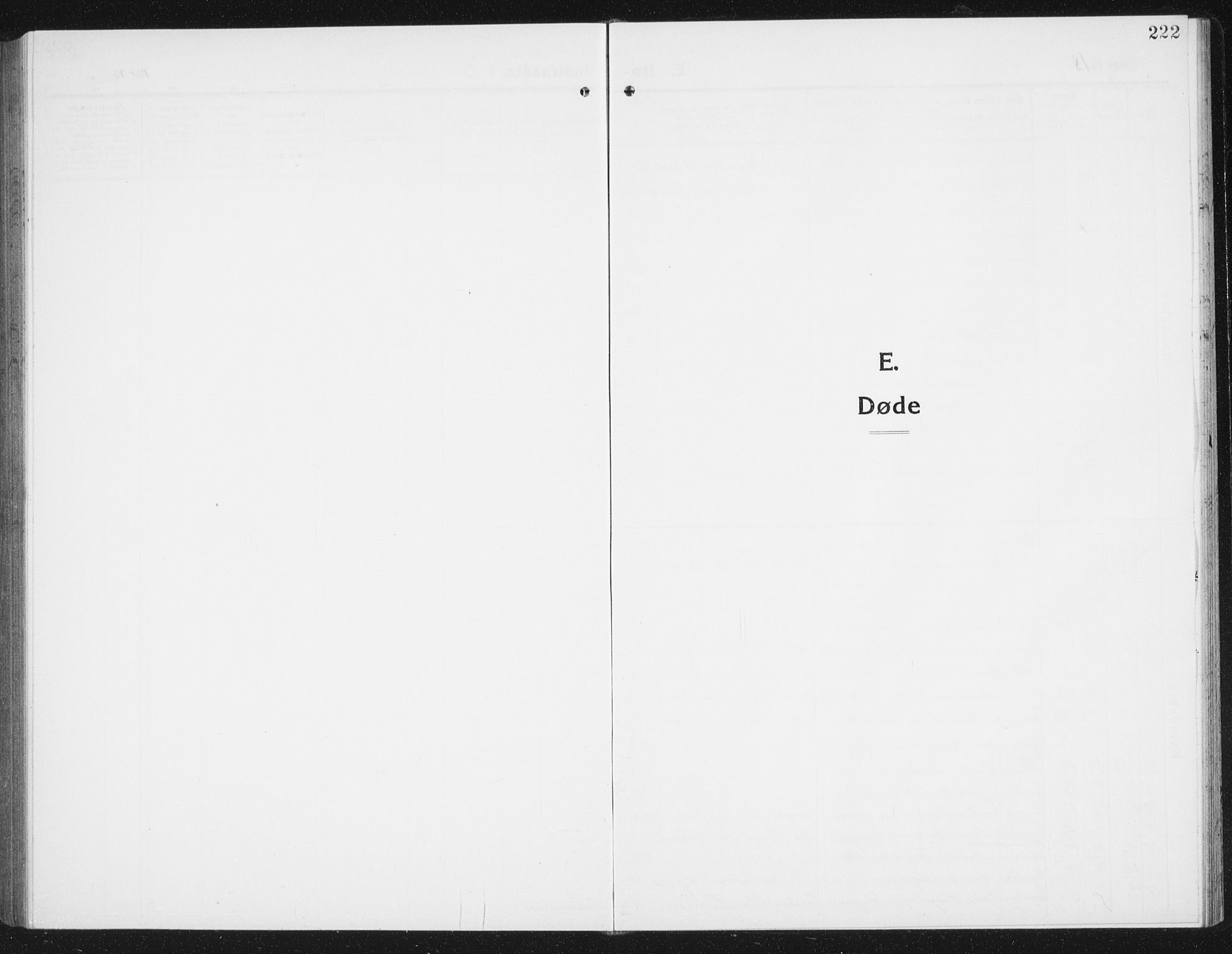 Nes prestekontor Kirkebøker, SAO/A-10410/G/Gc/L0002: Parish register (copy) no. III 2, 1915-1943, p. 222