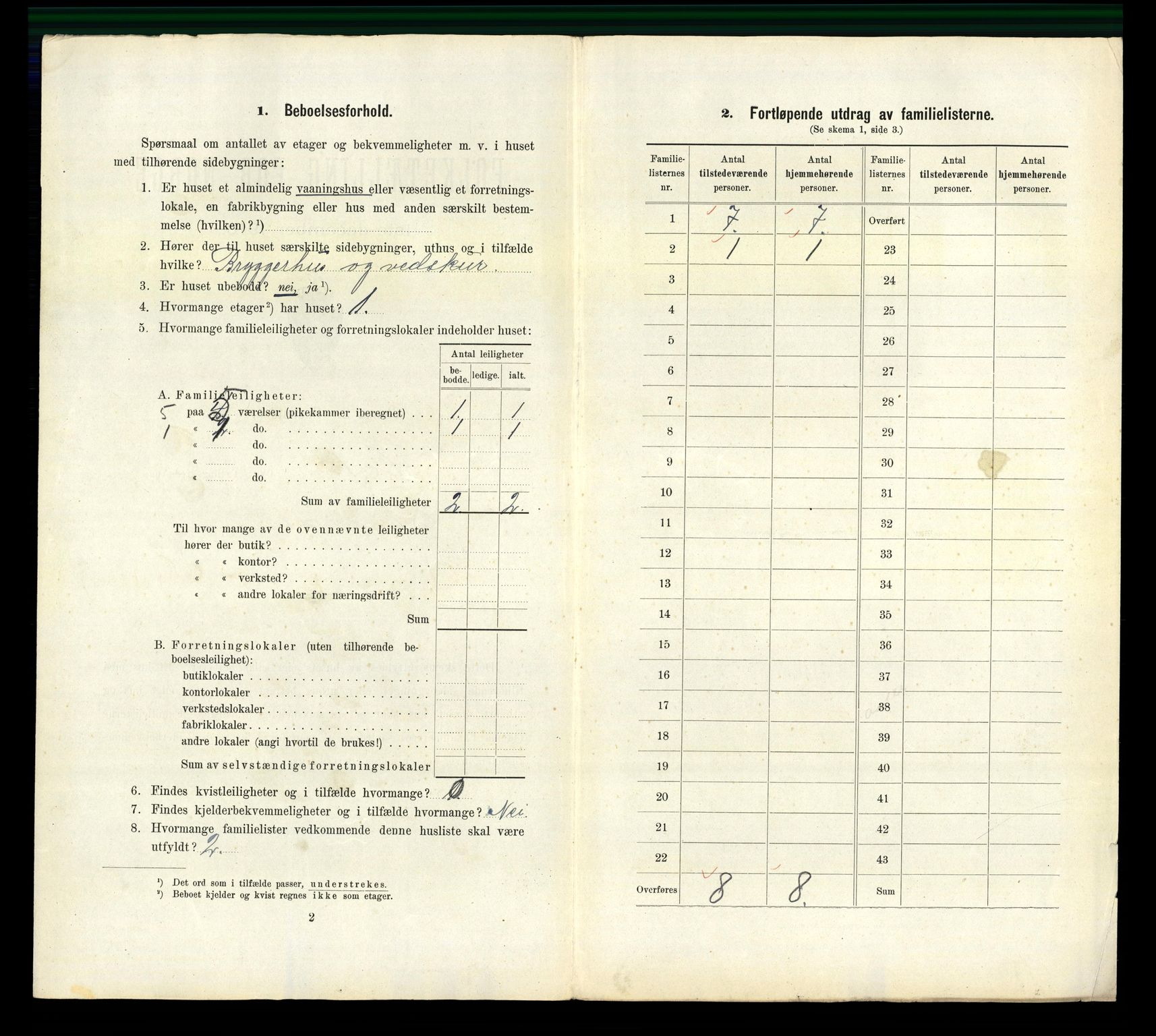 RA, 1910 census for Horten, 1910, p. 477