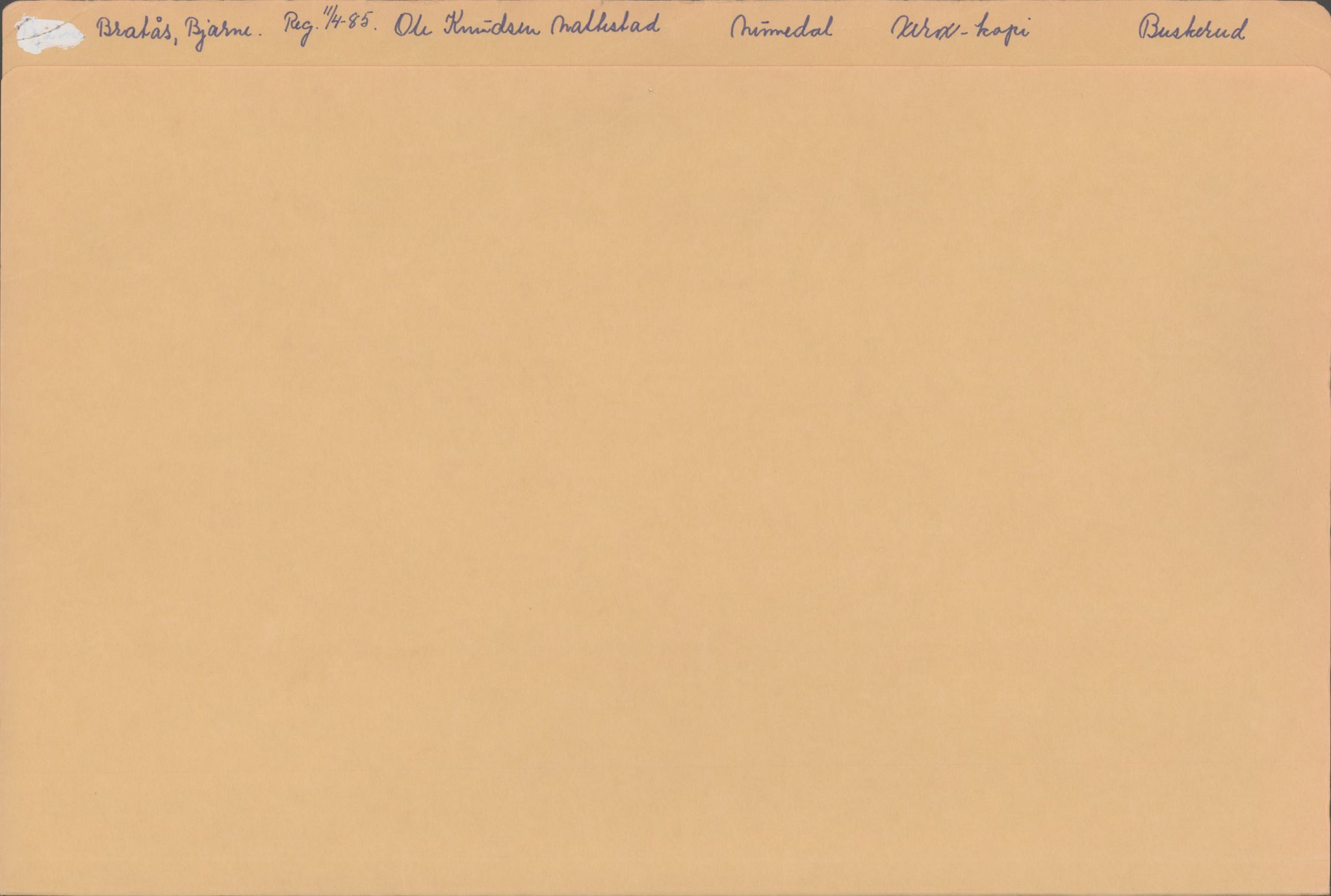 Samlinger til kildeutgivelse, Amerikabrevene, AV/RA-EA-4057/F/L0017: Innlån fra Buskerud: Bratås, 1838-1914, p. 309